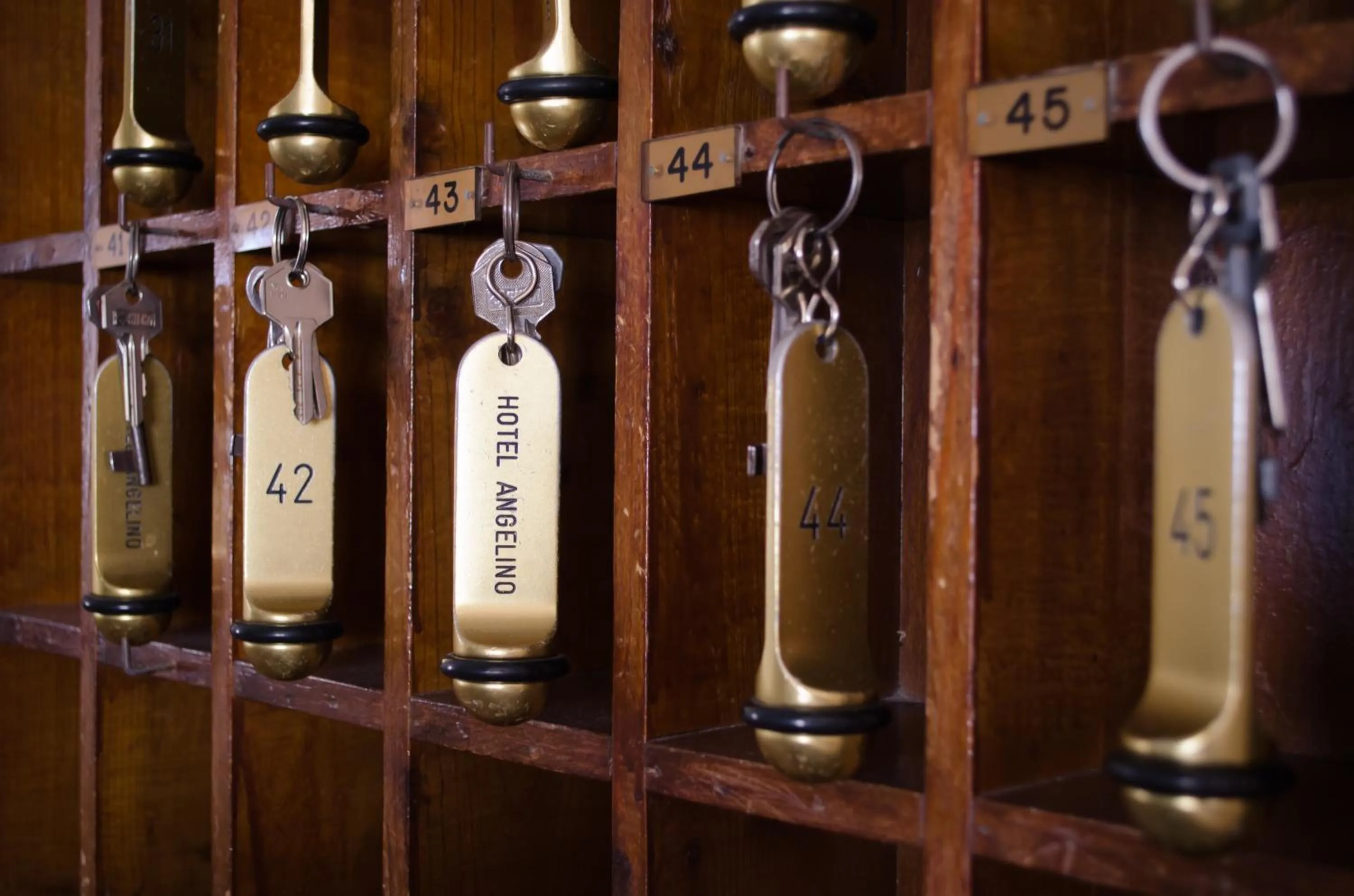 Lobby or reception in Hotel Angelino