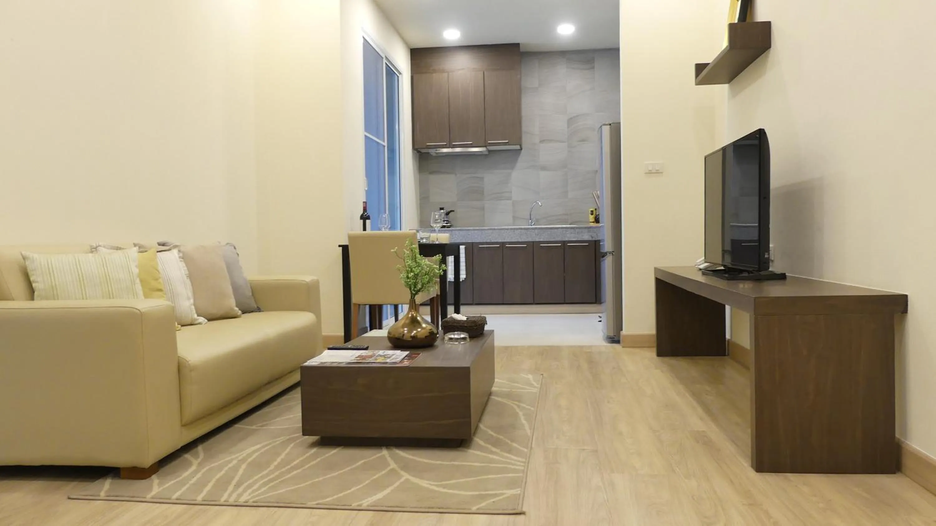 Living room in The Garden 304