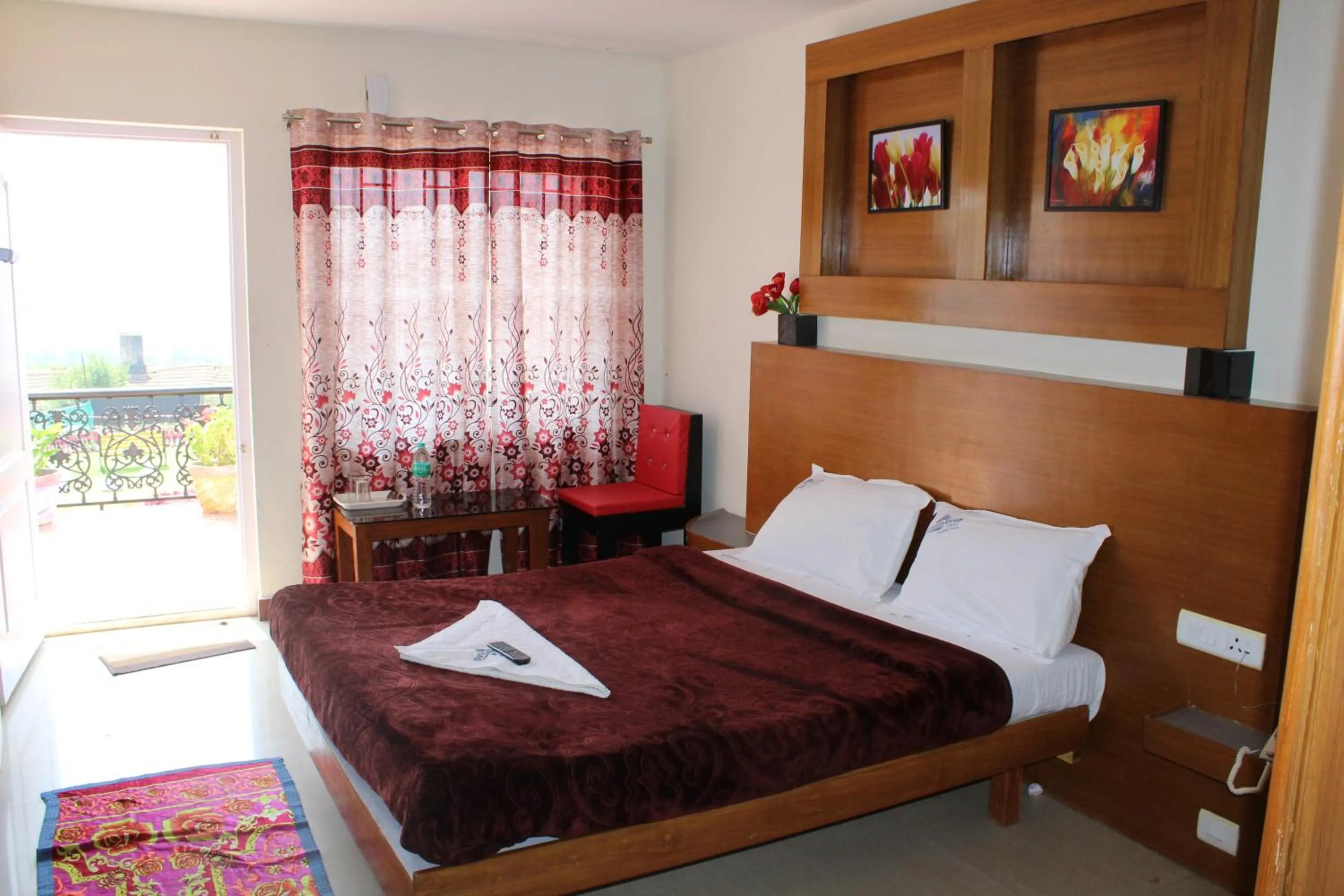 Bed in Drizzle Drop Inn