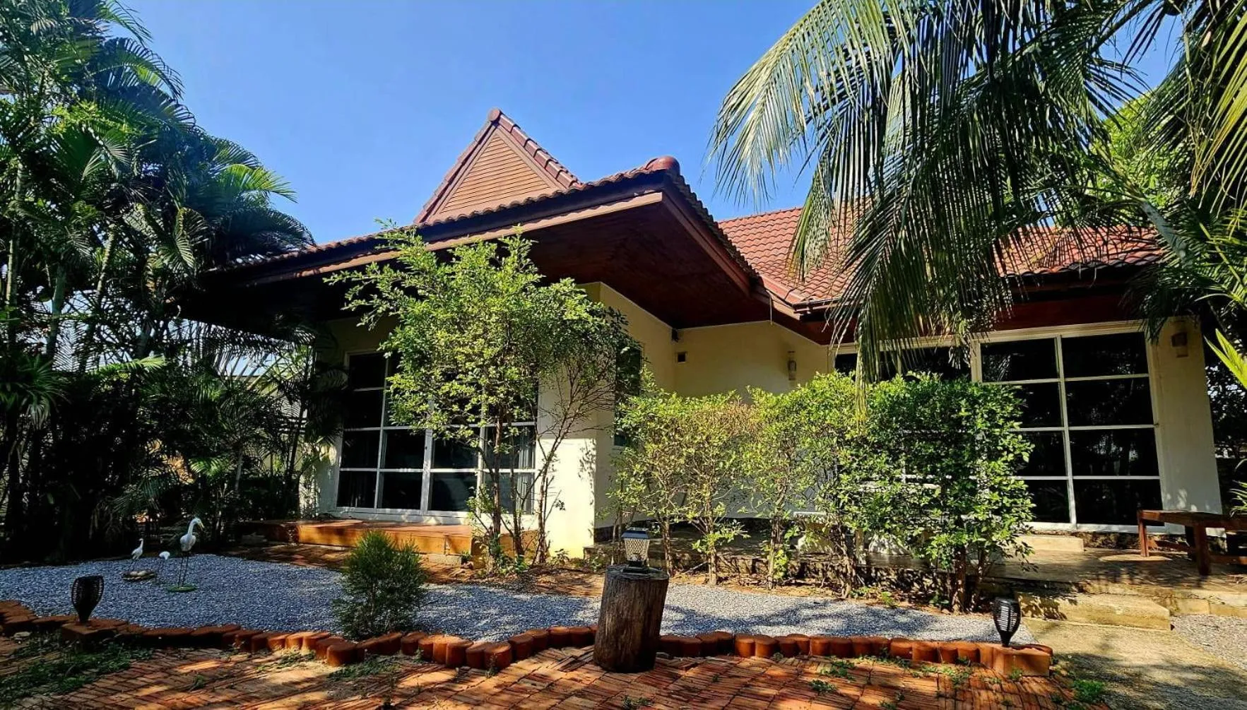 Garden view in The Hillside Pranburi Resort