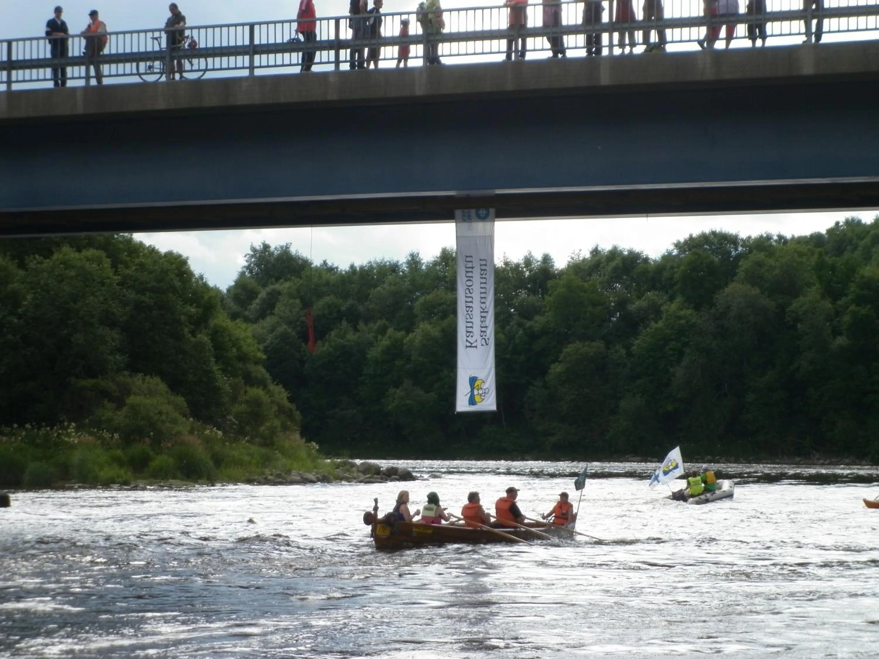 Canoeing in Majatalo Tyrni