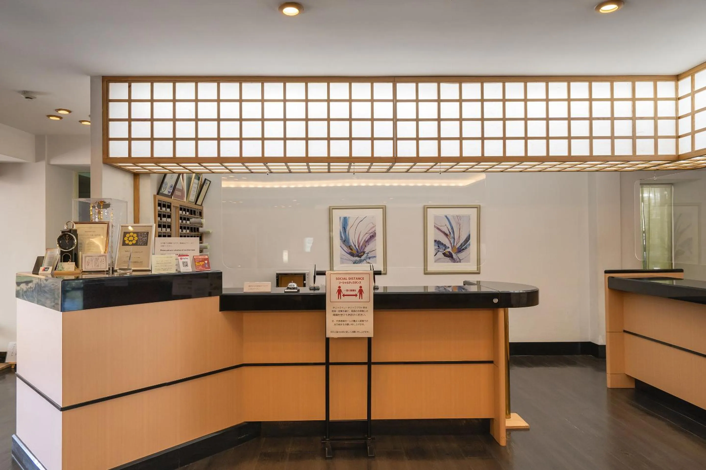 Lobby or reception in Tabist Kinugawa Park Cottage