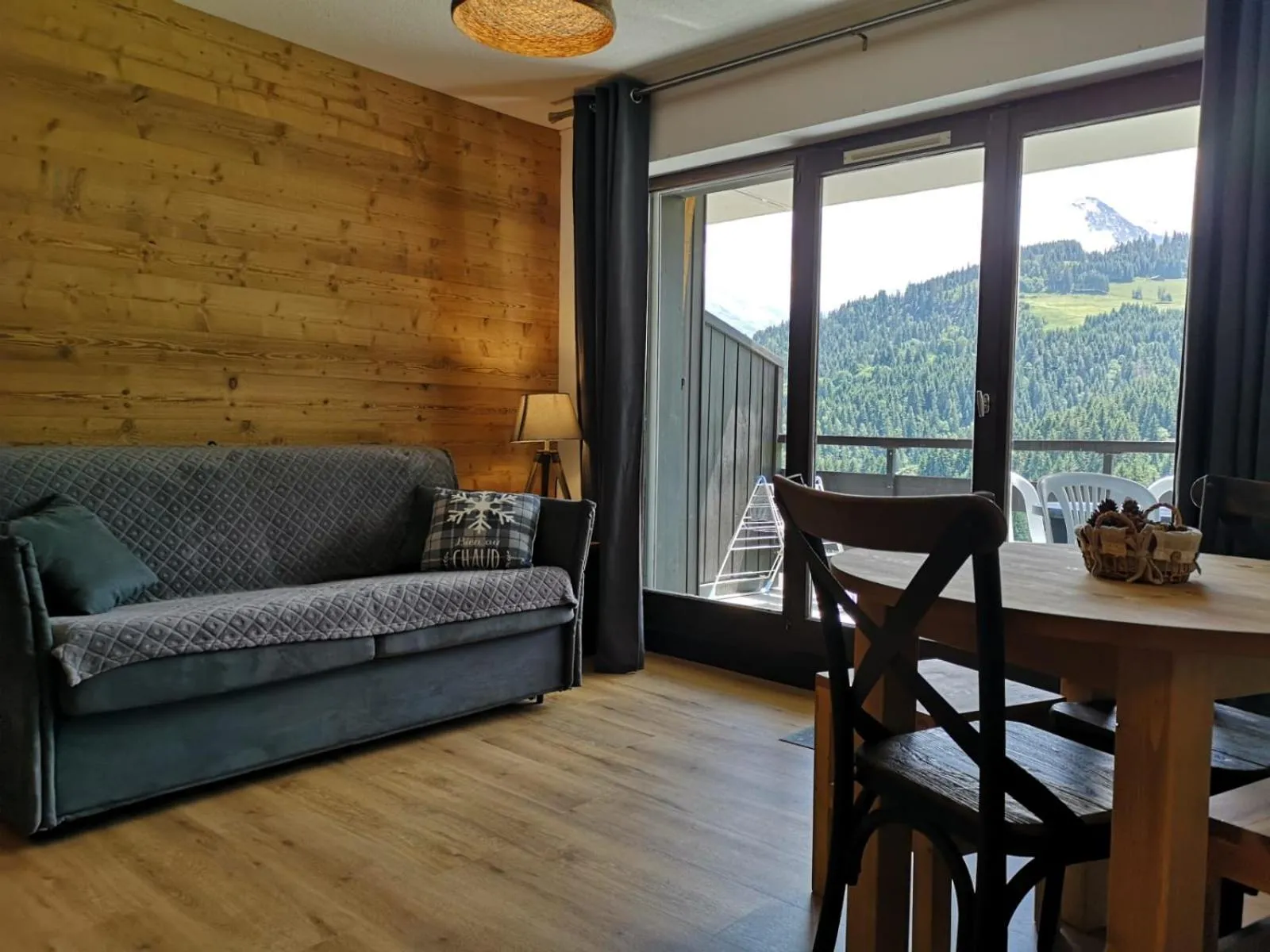 Duo Des Alpages vue exceptionnelle sur le Mont Blc