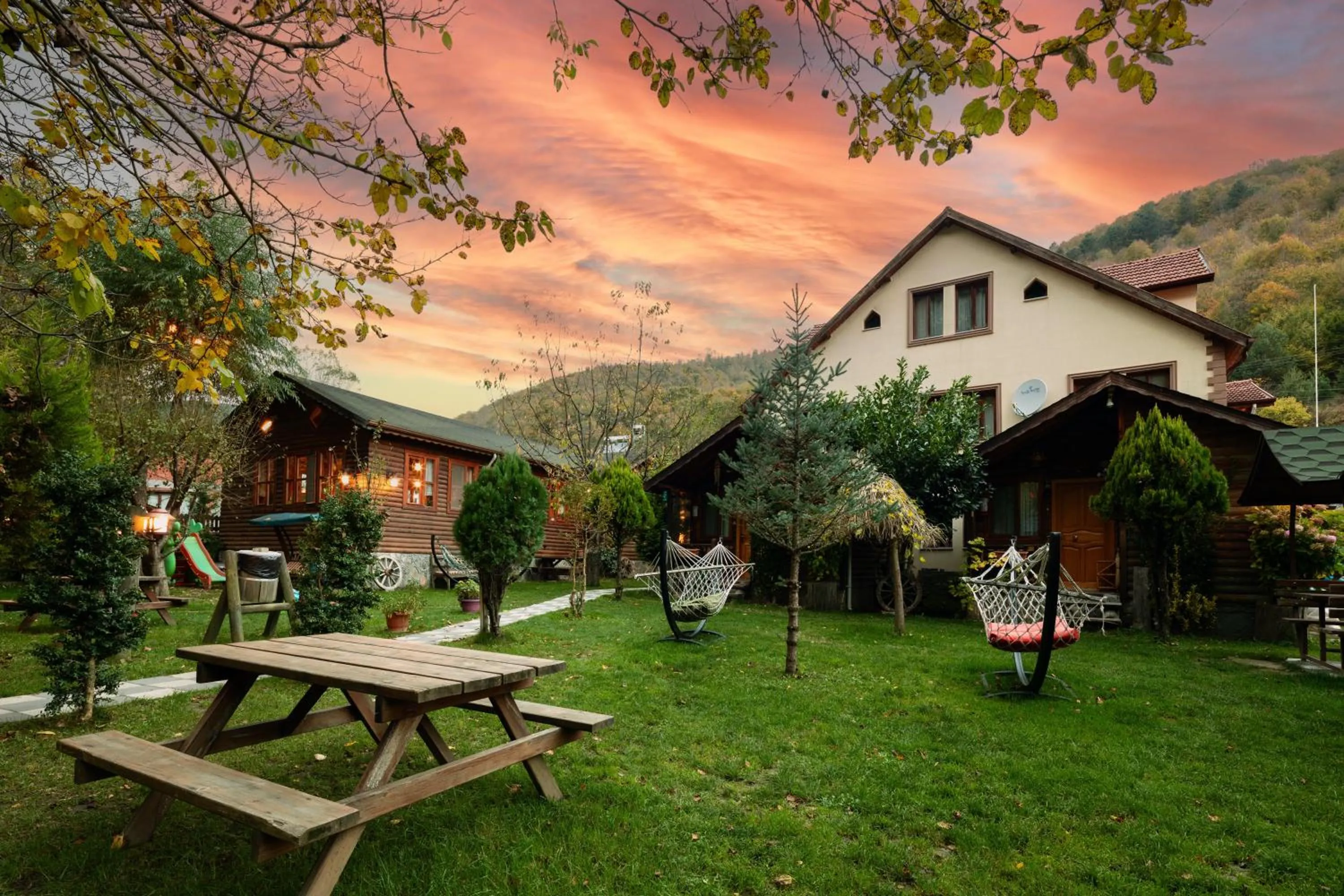 Garden in Abant Doğa Köşkü