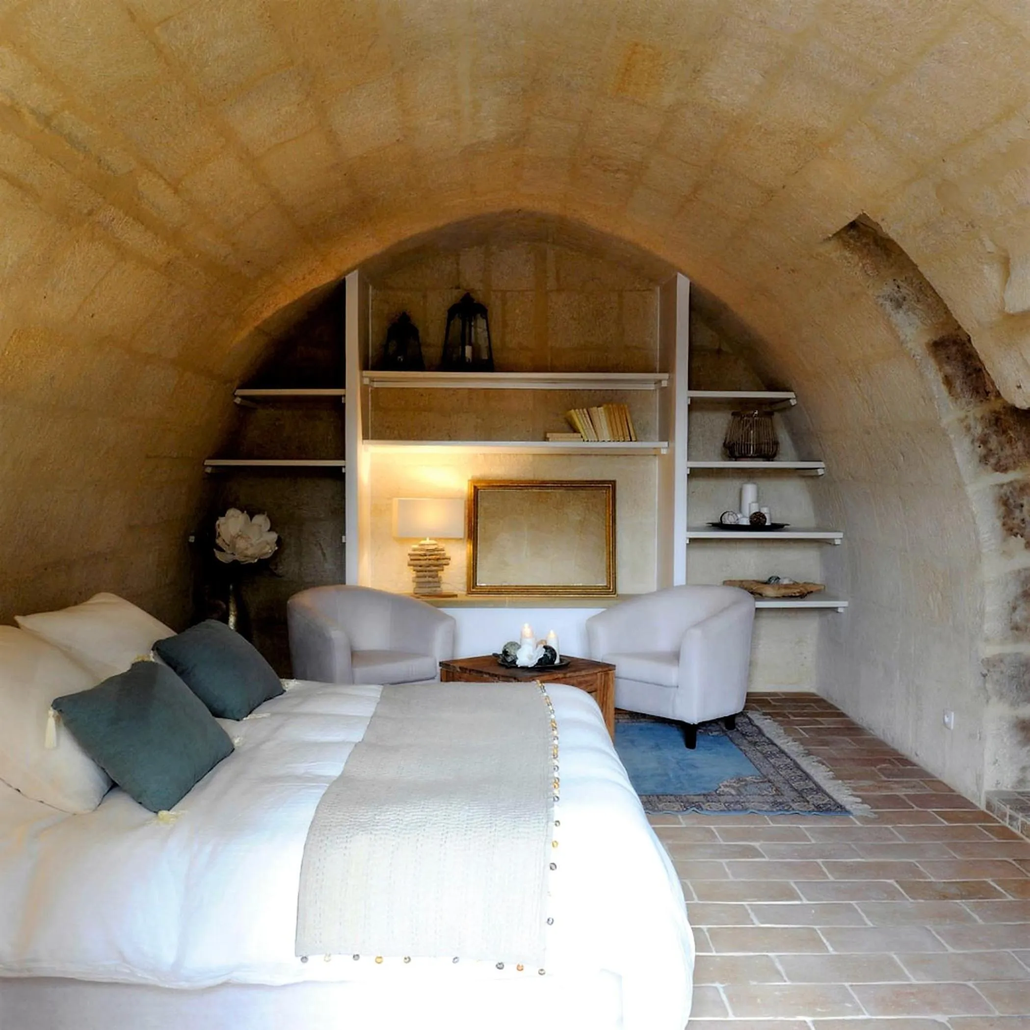 Bedroom in Château de Pondres