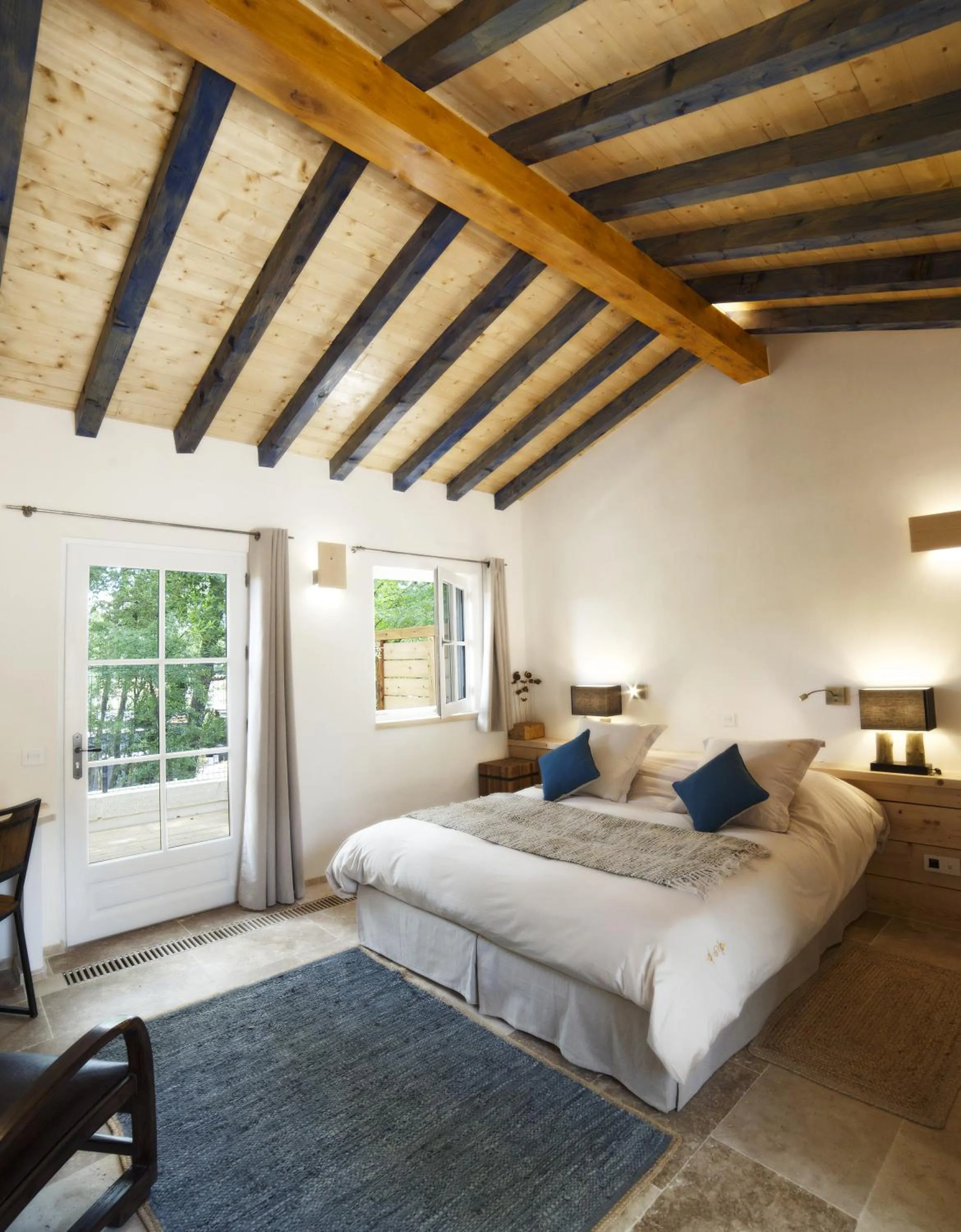 Bed in Château de Pondres