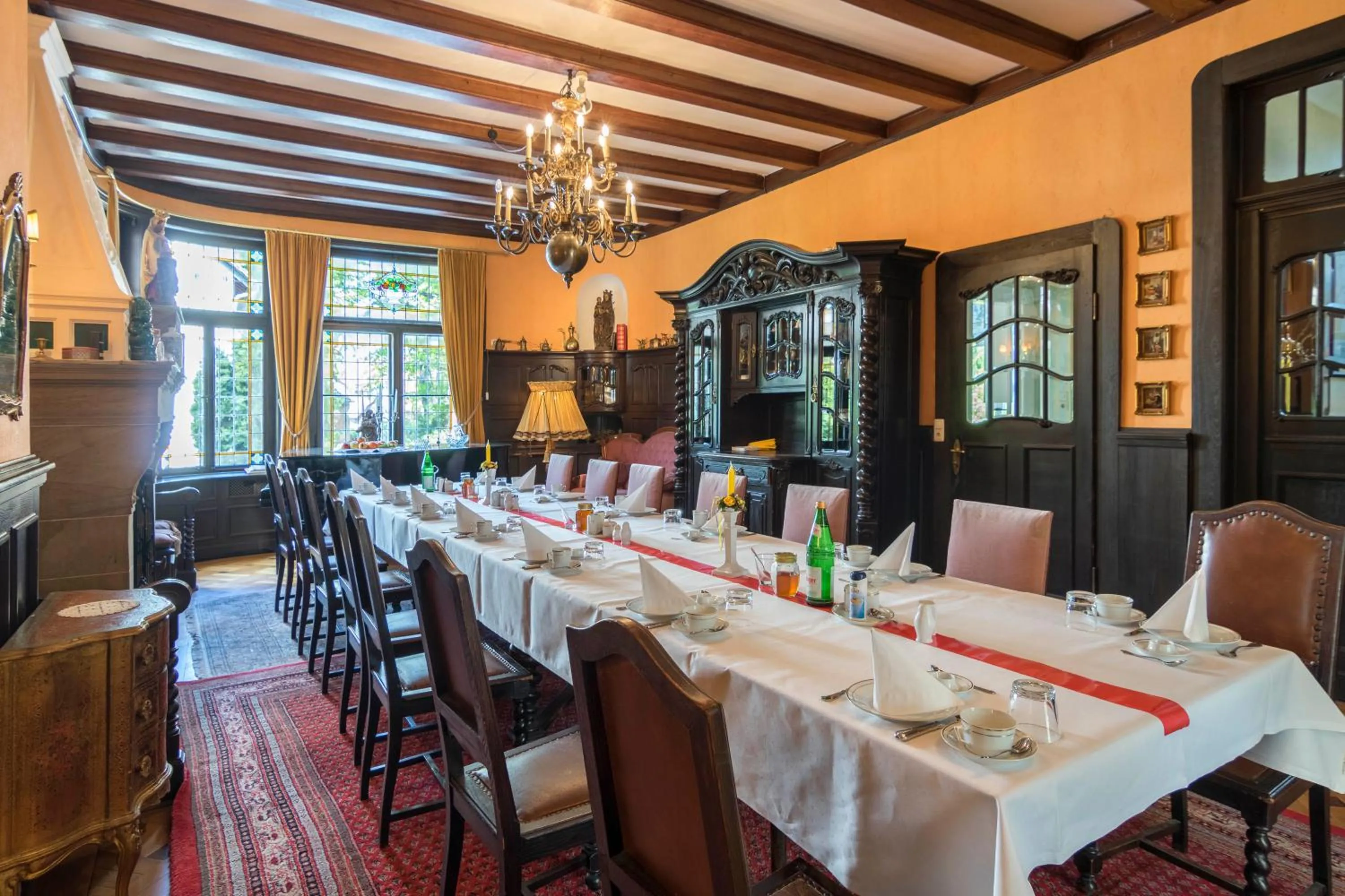 Dining area in Gästehaus Musmann