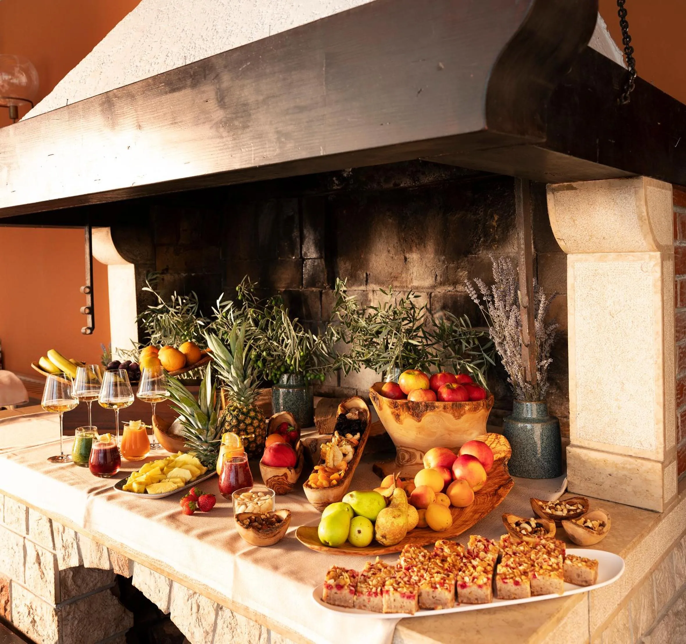 Breakfast in Hotel Cliff Belvedere