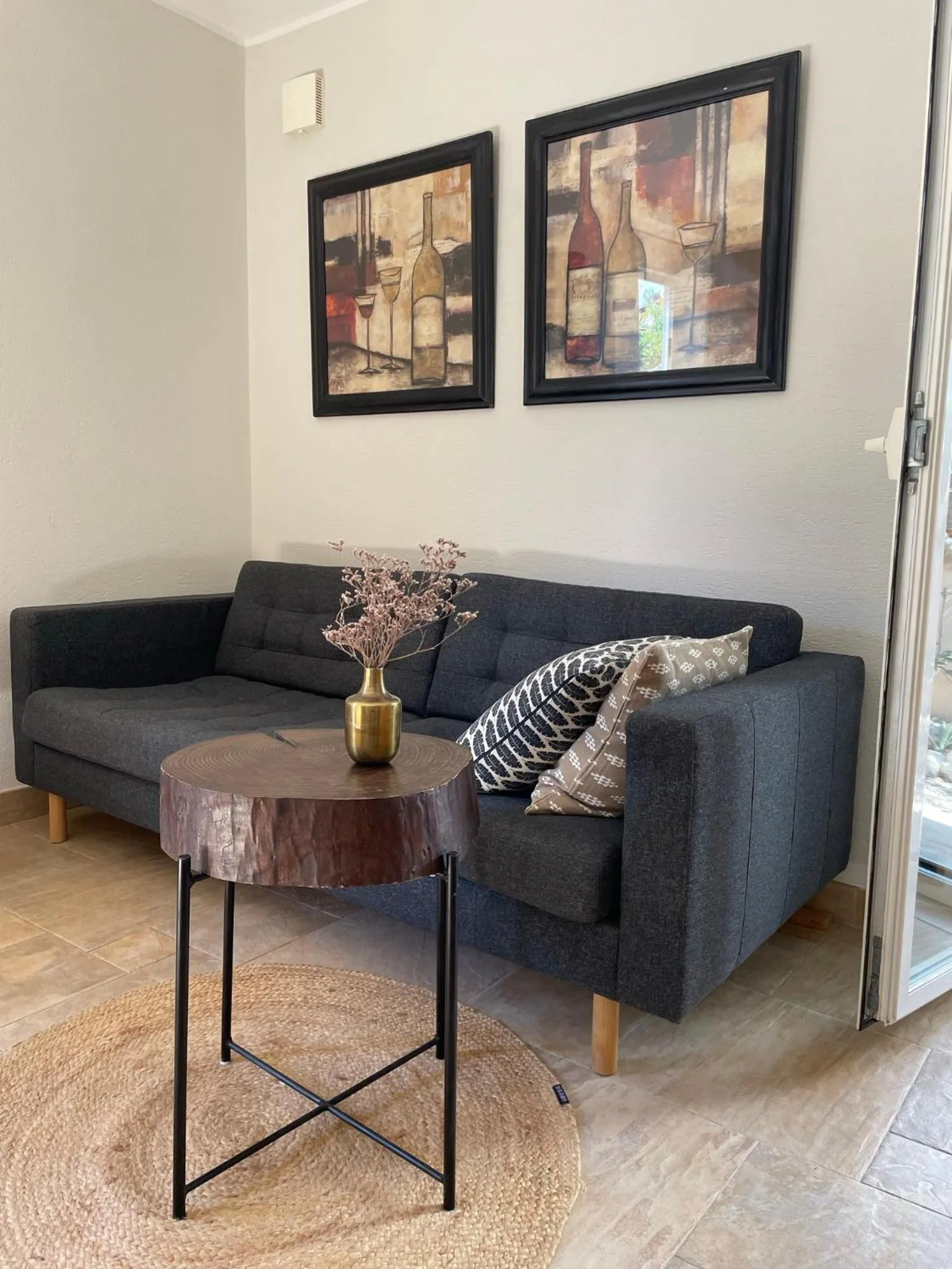 Living room in Villa Lantana