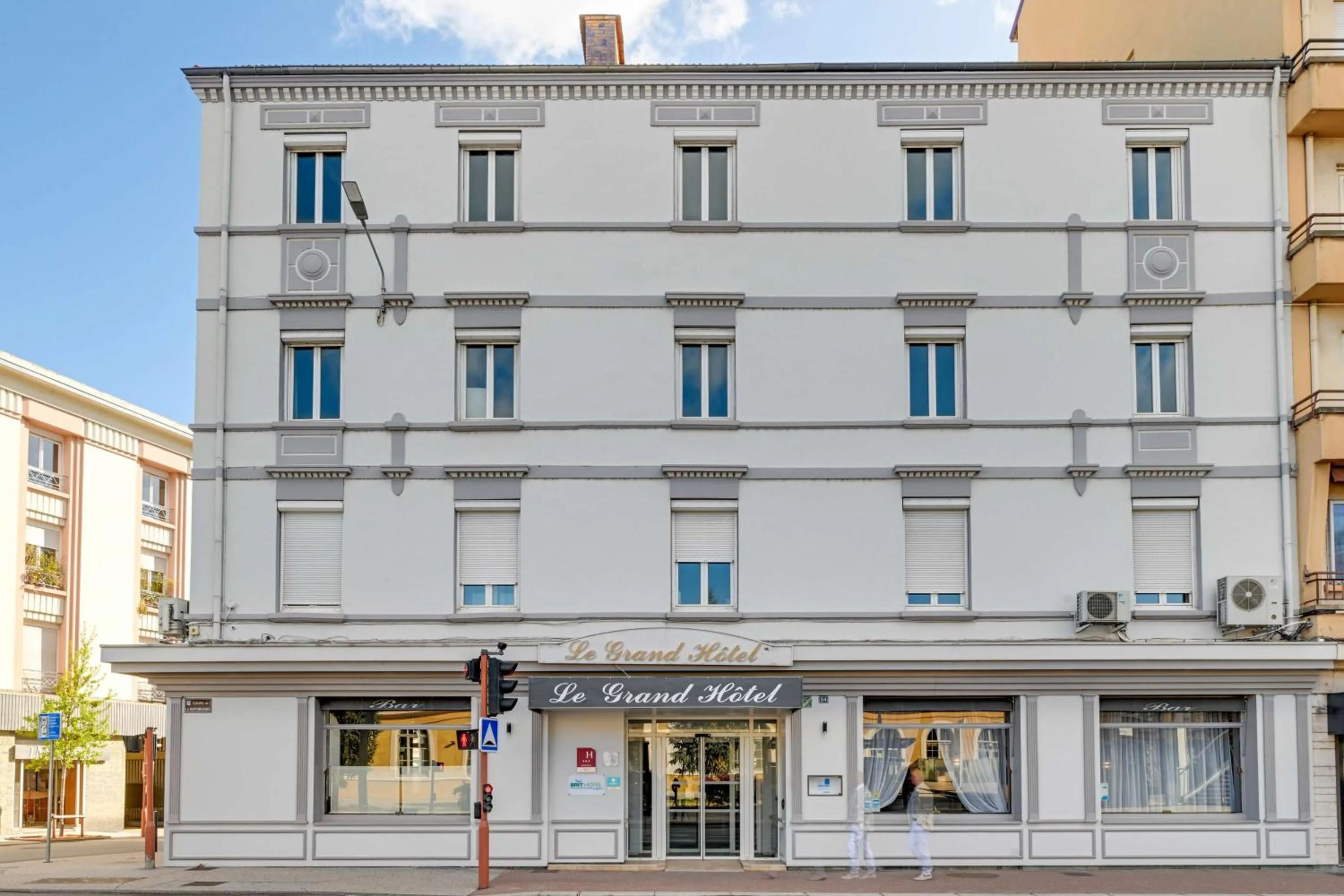 Property building in Brit Hotel Roanne - Le Grand Hôtel