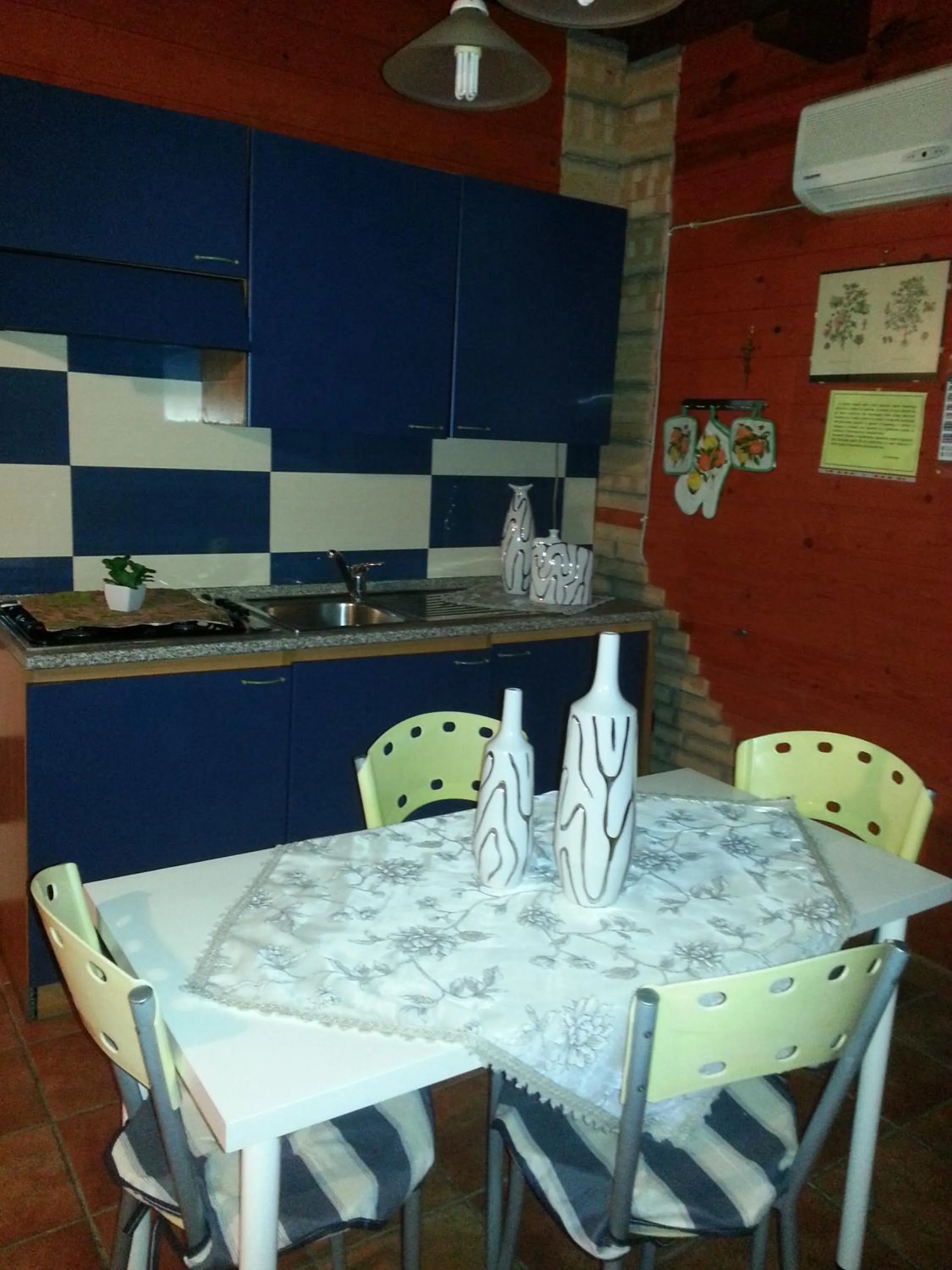 Dining area in Residence "Il Faro"