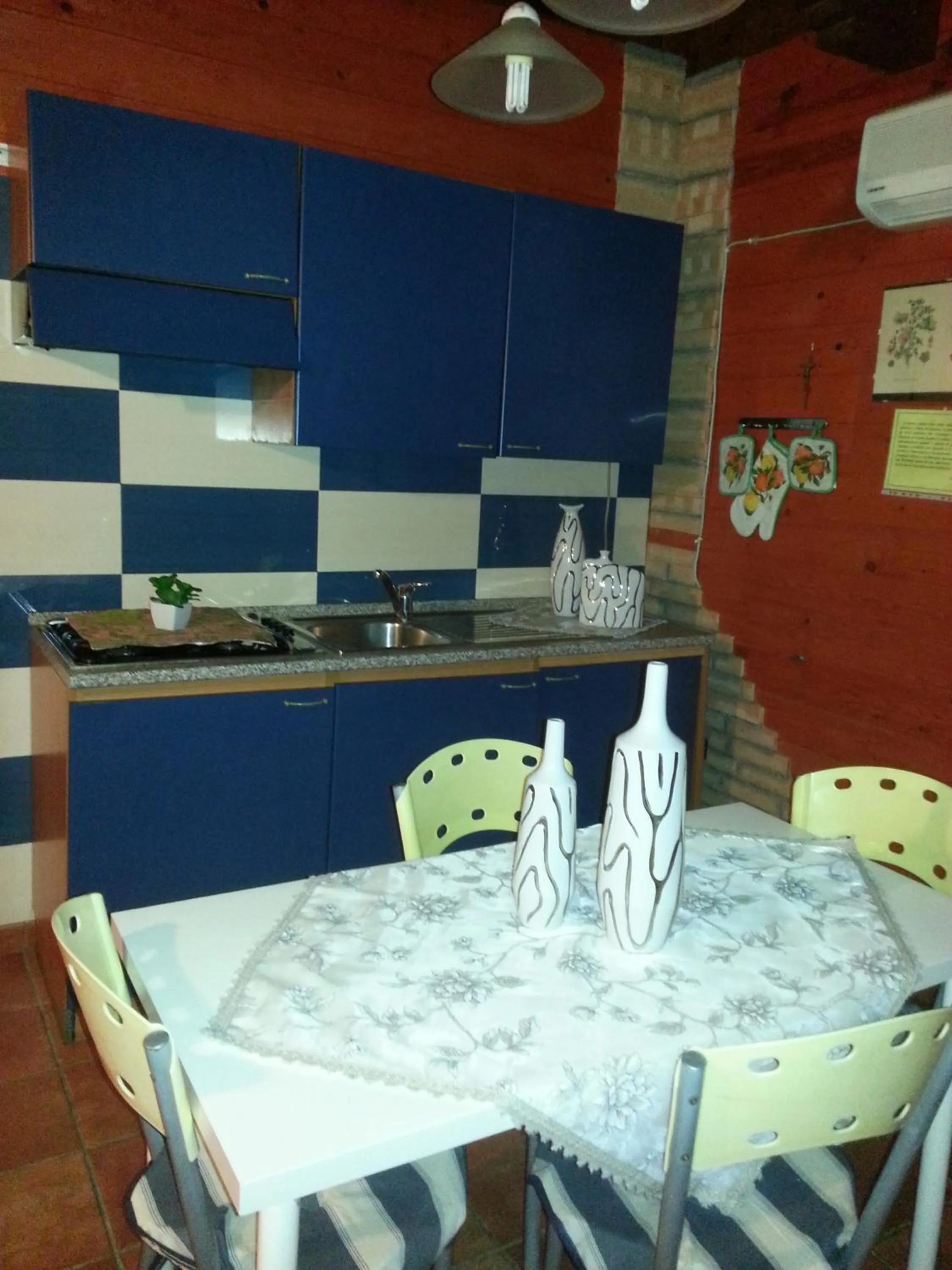 Dining area in Residence "Il Faro"