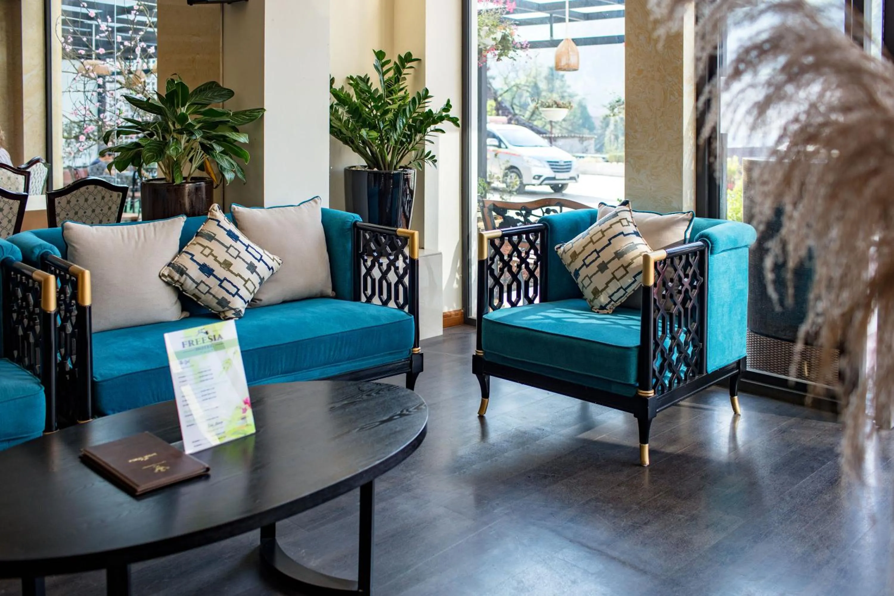 Lobby or reception in Sapa Freesia Hotel