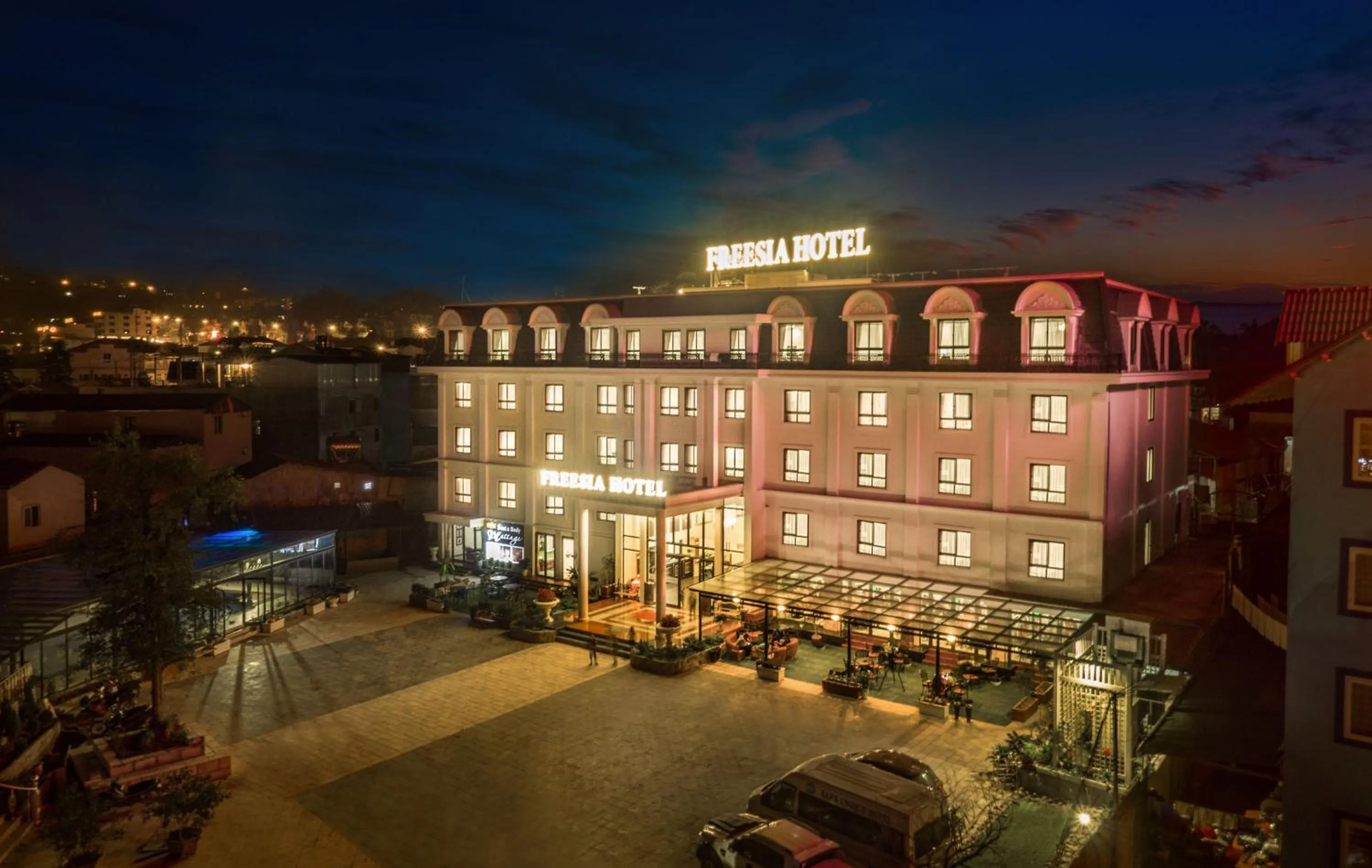 Garden in Sapa Freesia Hotel