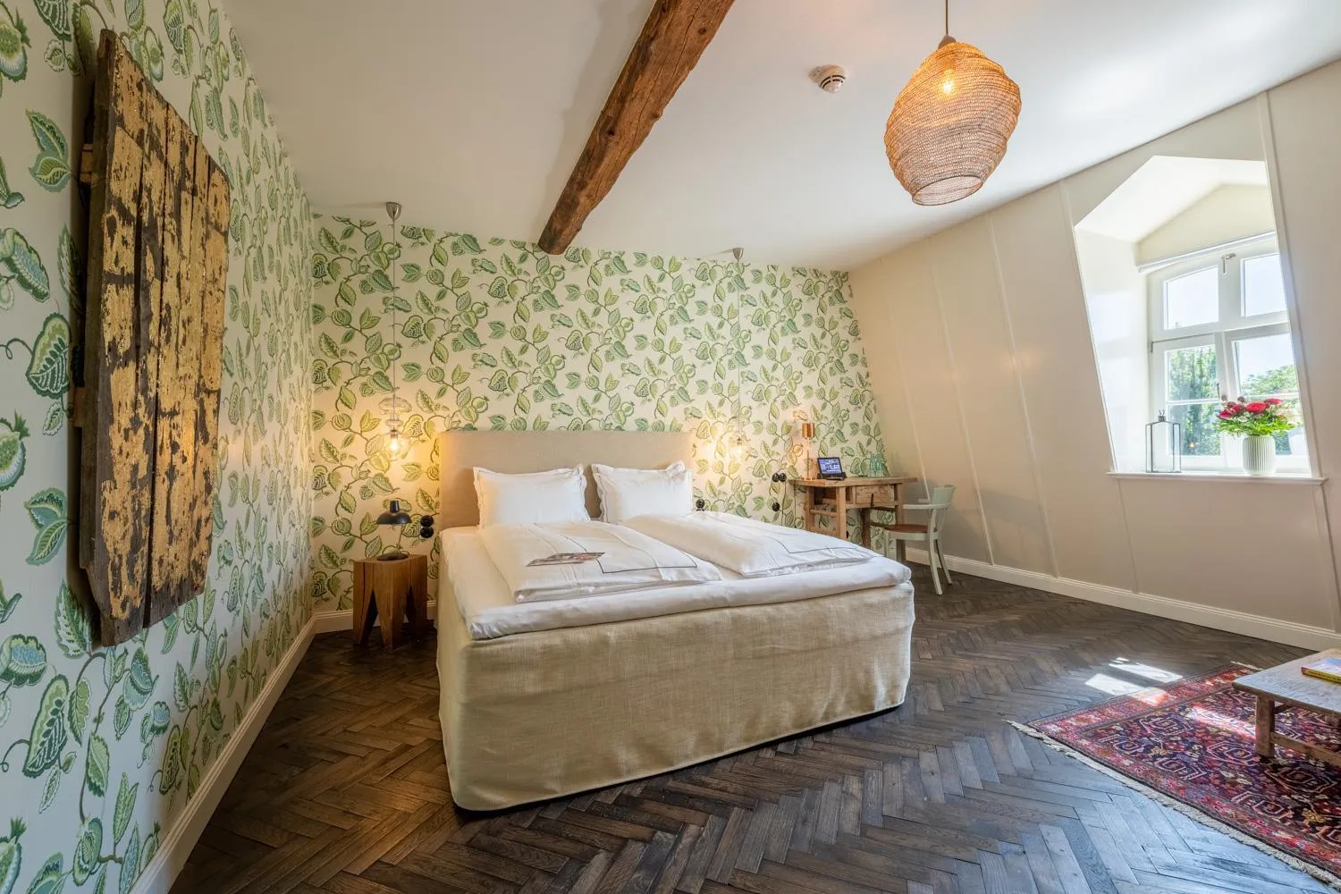 Bedroom, Bed in Renthof Kassel