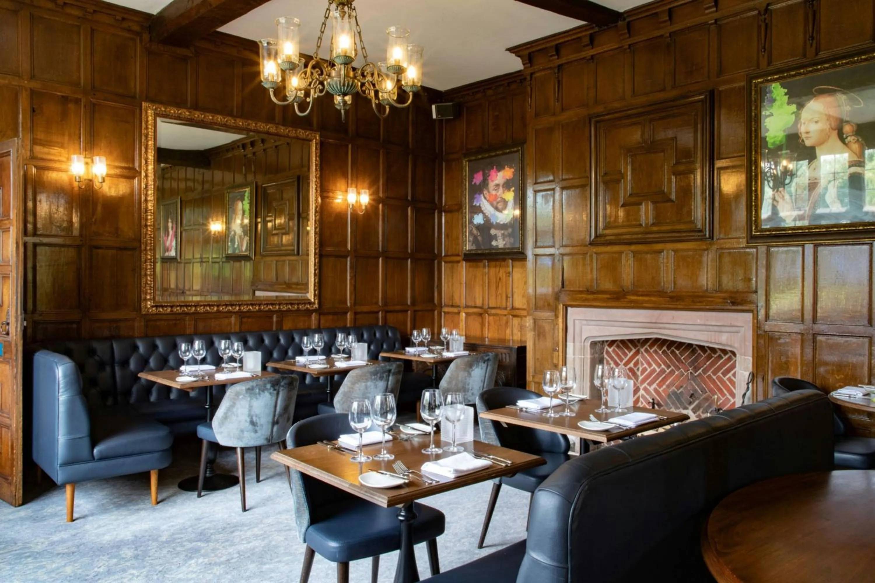 Restaurant/places to eat in Billesley Manor Hotel & Spa, a Tribute Portfolio Hotel