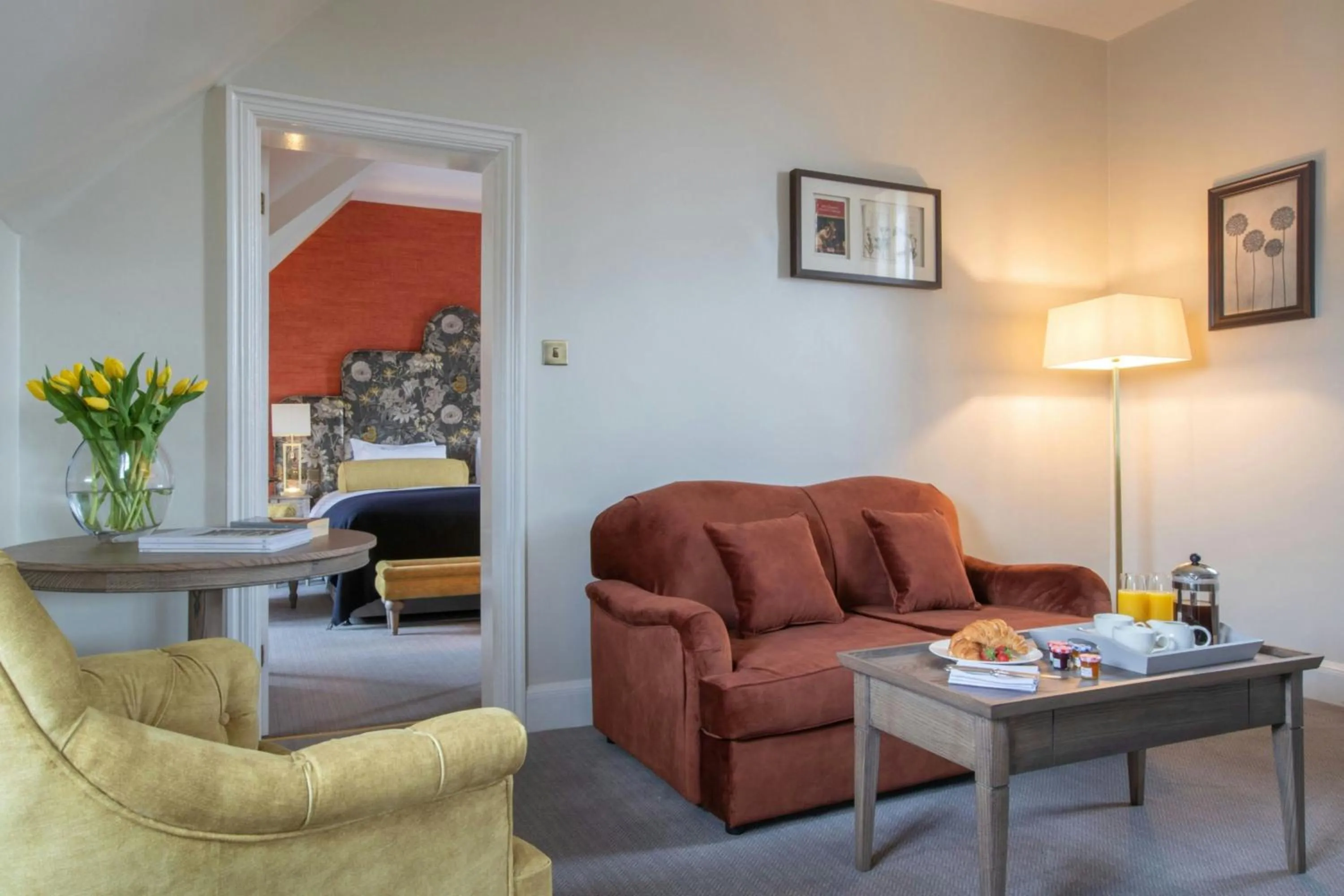 Lounge or bar in Billesley Manor Hotel & Spa, a Tribute Portfolio Hotel