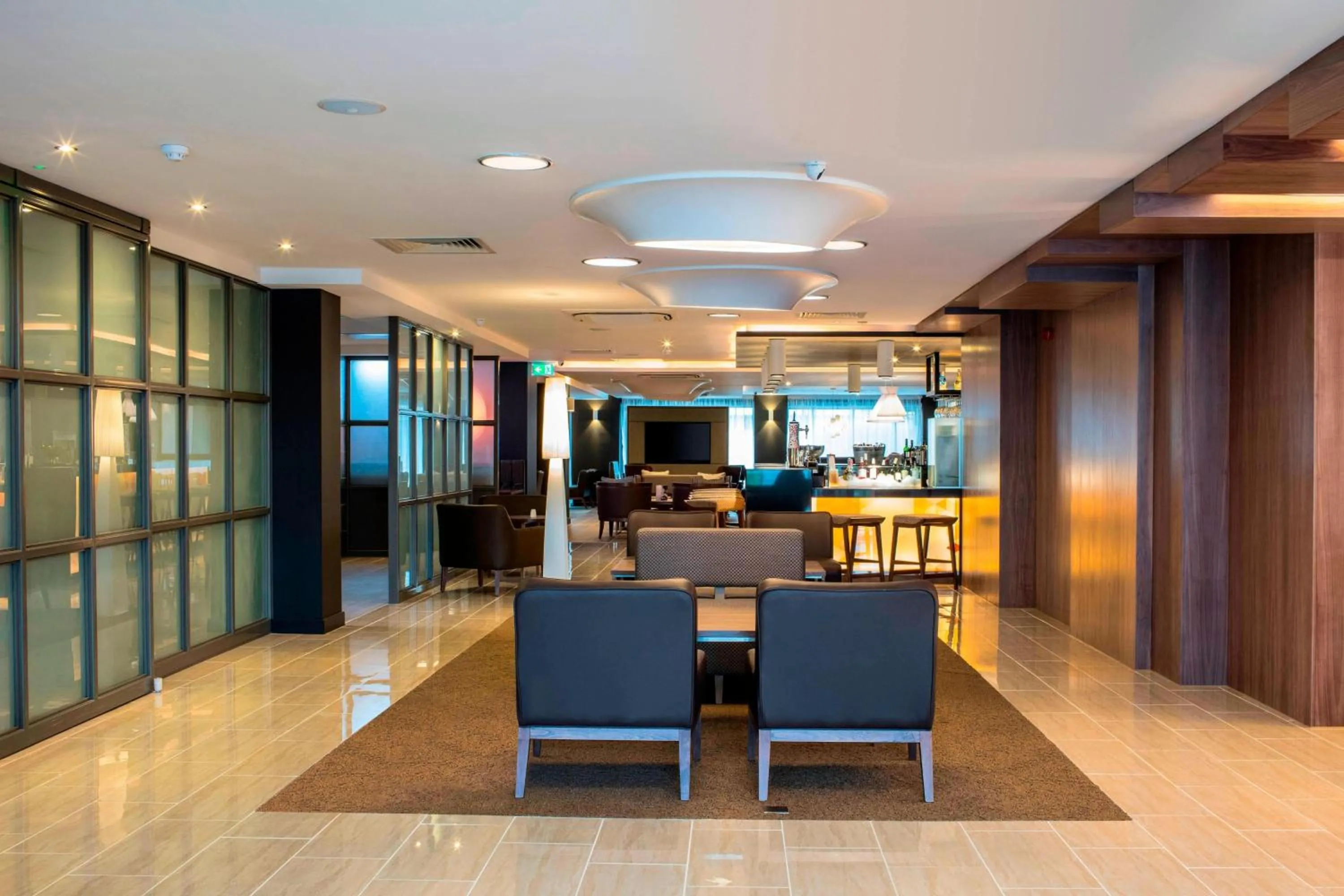 Lobby or reception in AC Hotel by Marriott Birmingham