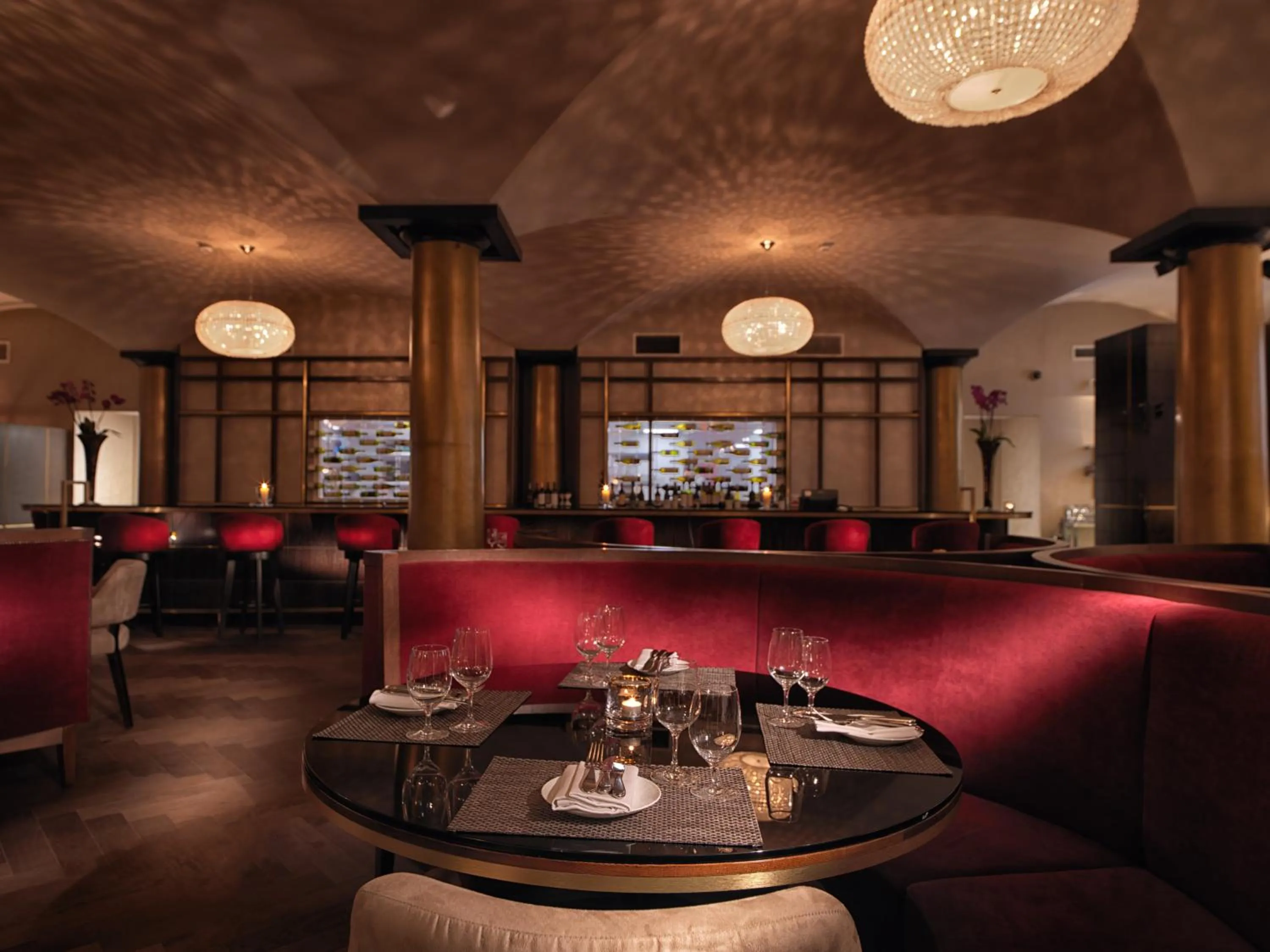 Restaurant/places to eat in Malmaison Glasgow