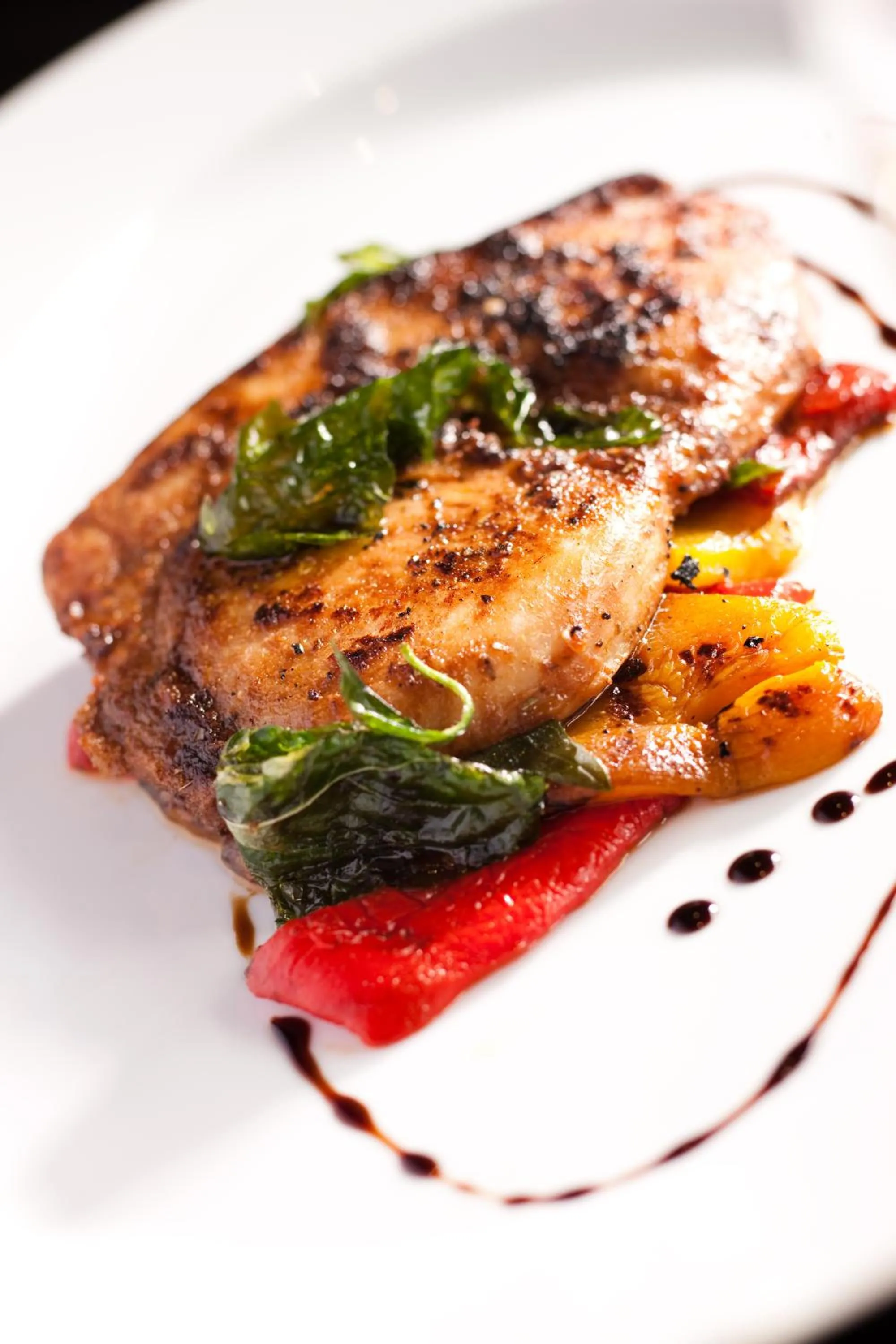 Food in Malmaison Glasgow