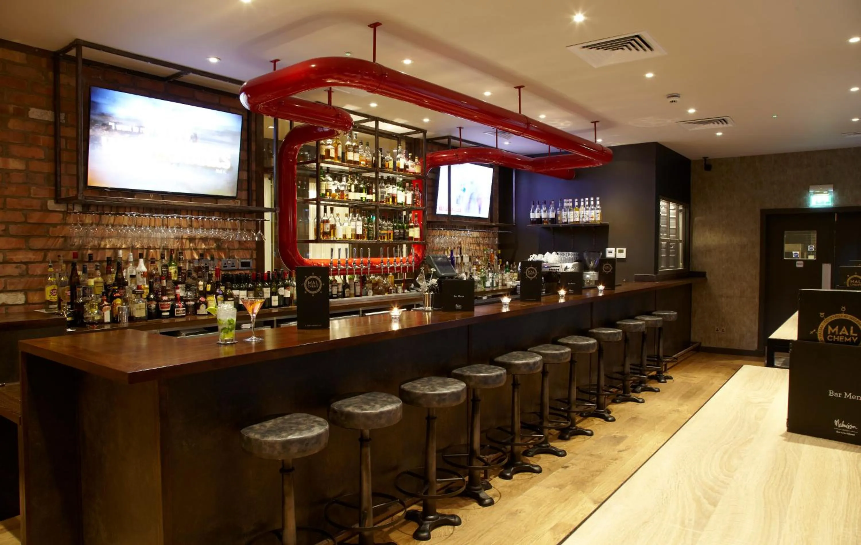 Lounge or bar in Malmaison Glasgow
