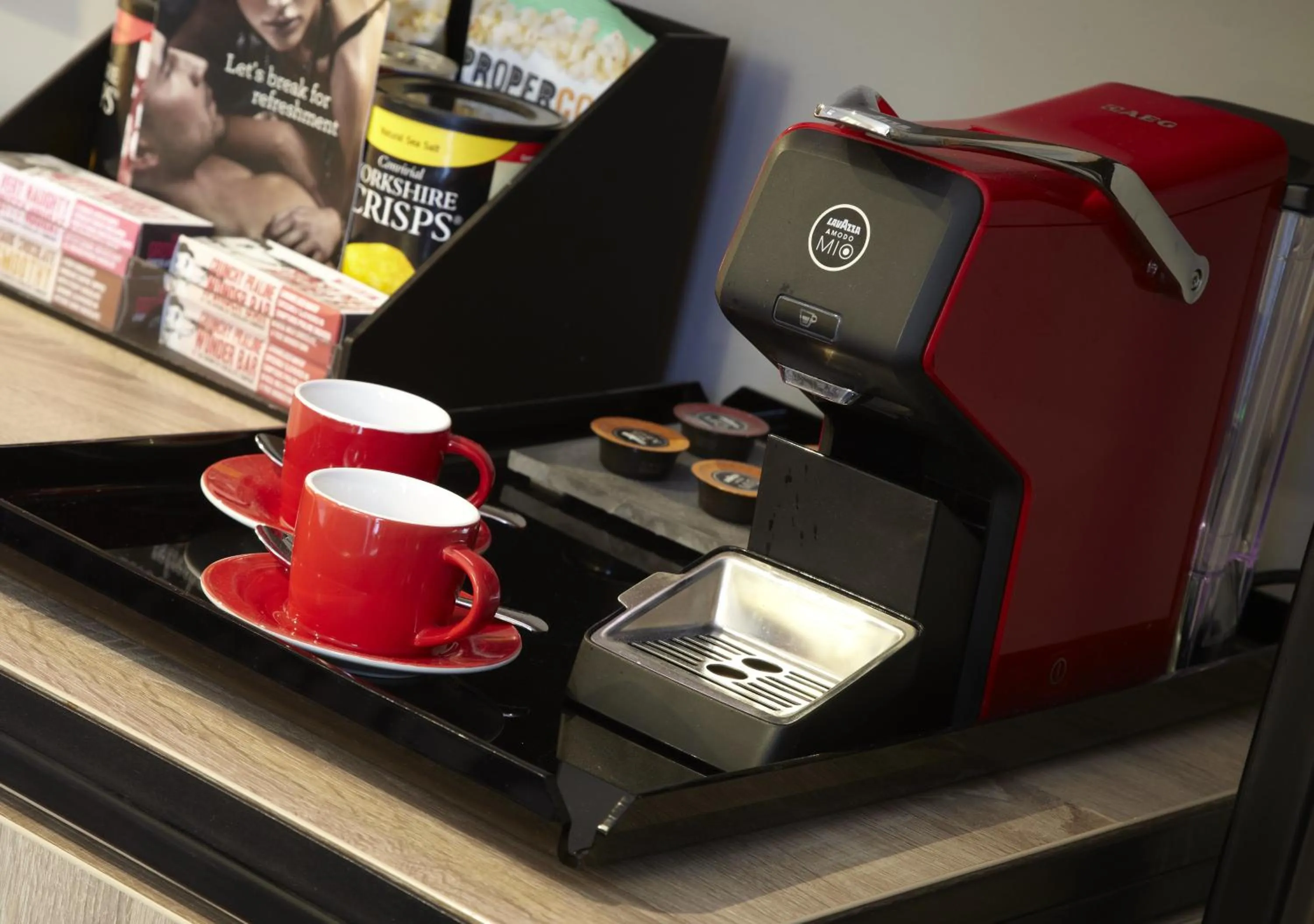 Coffee/tea facilities in Malmaison Glasgow