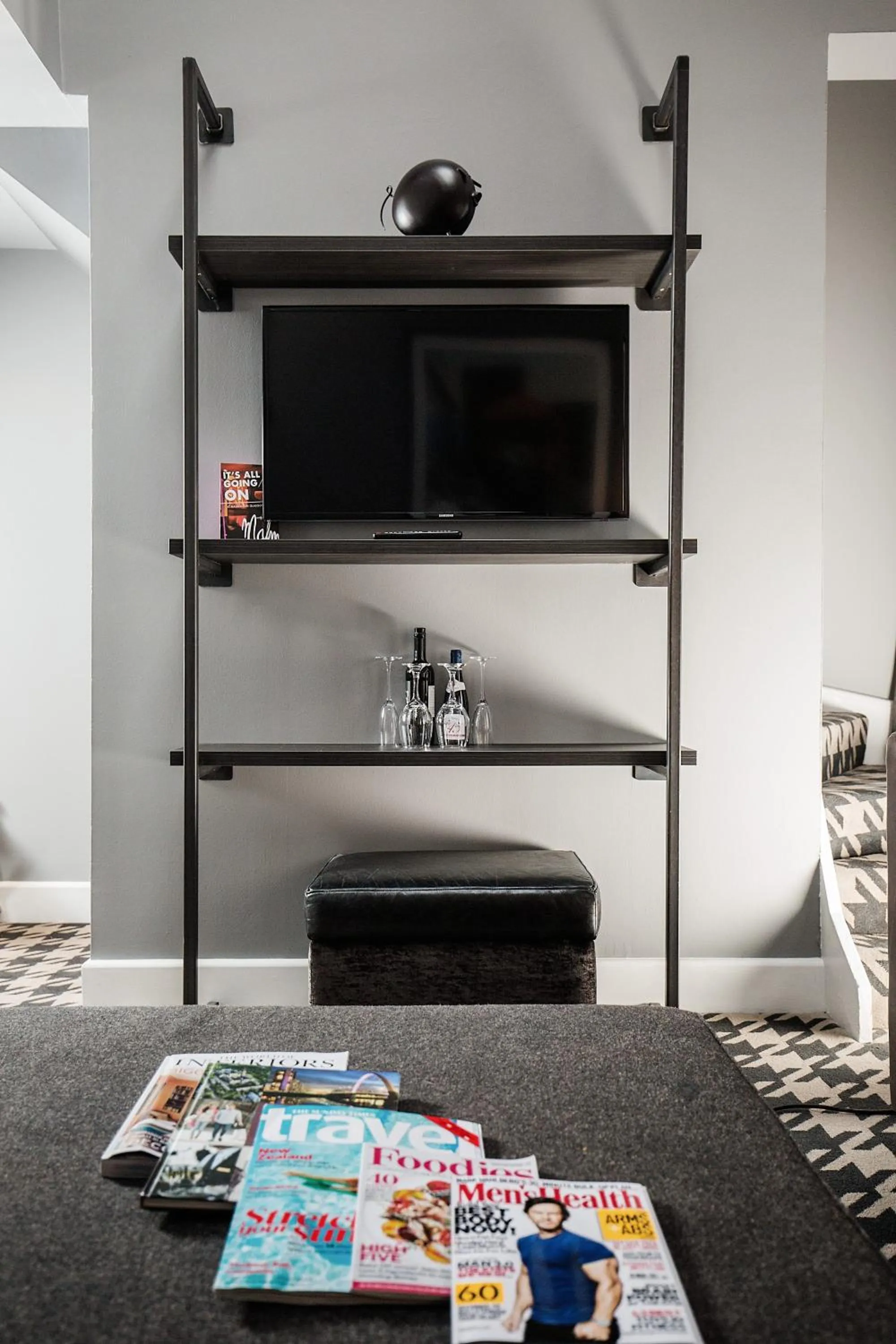 Seating area in Malmaison Glasgow