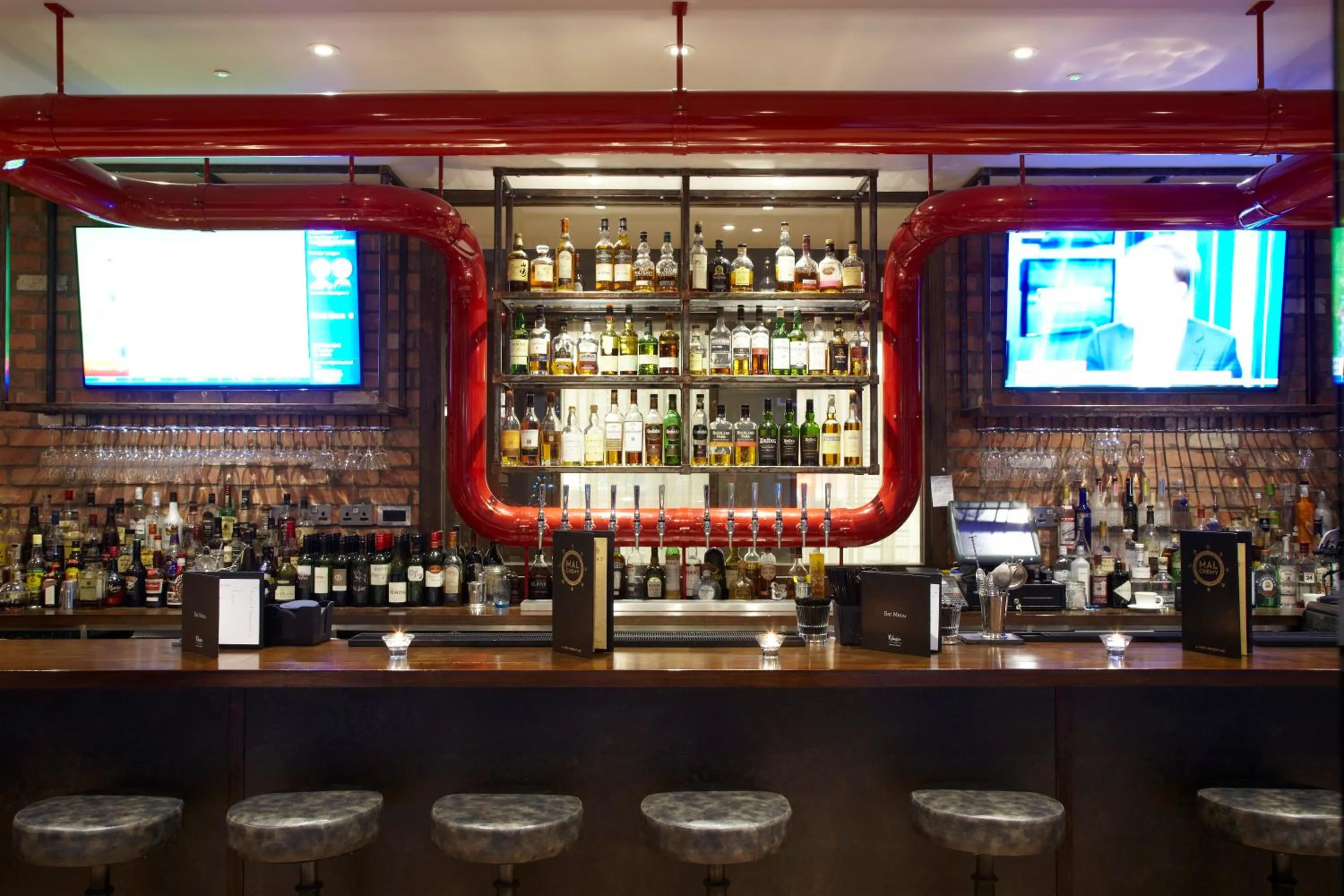 Lounge or bar in Malmaison Glasgow