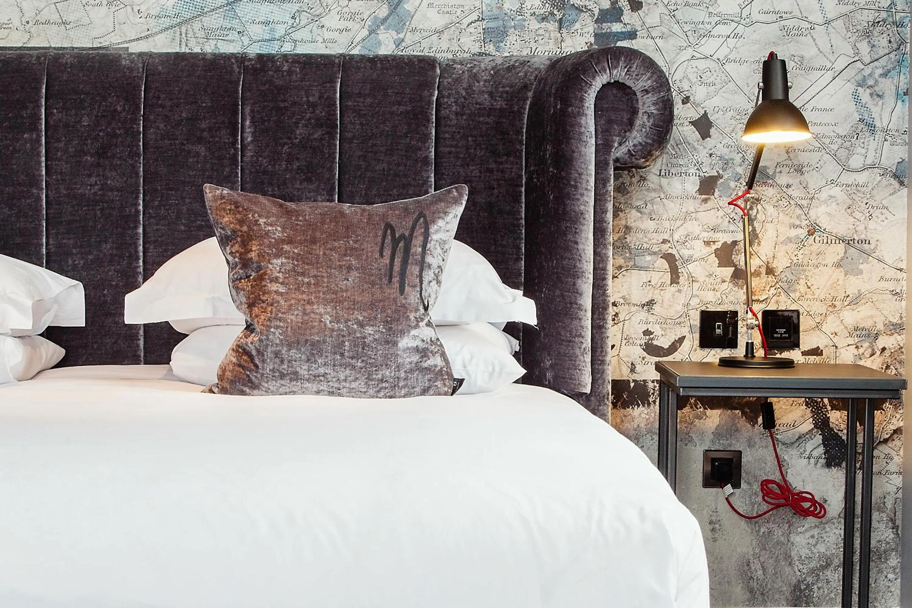 Bed in Malmaison Glasgow