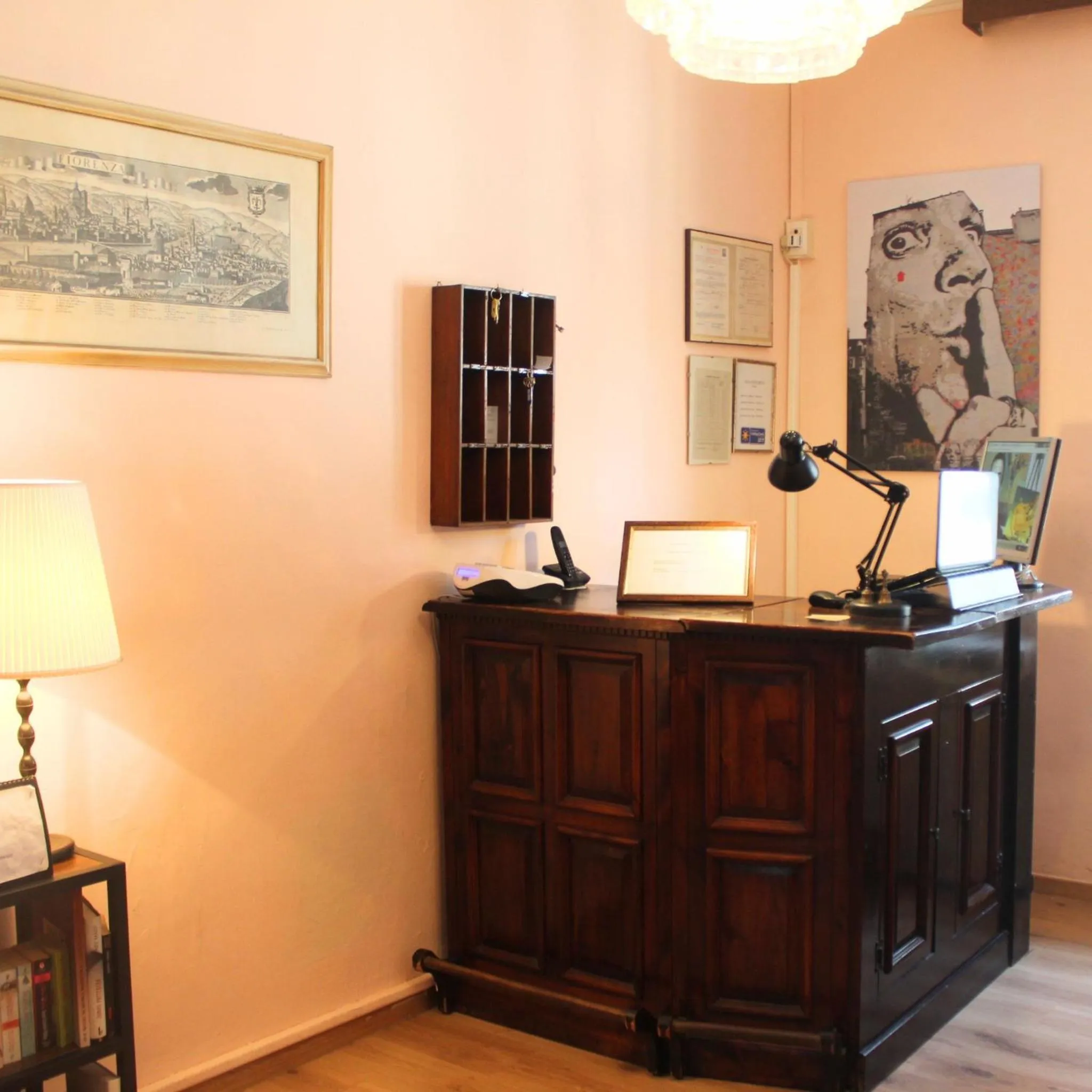 Lobby or reception in Hotel Dali