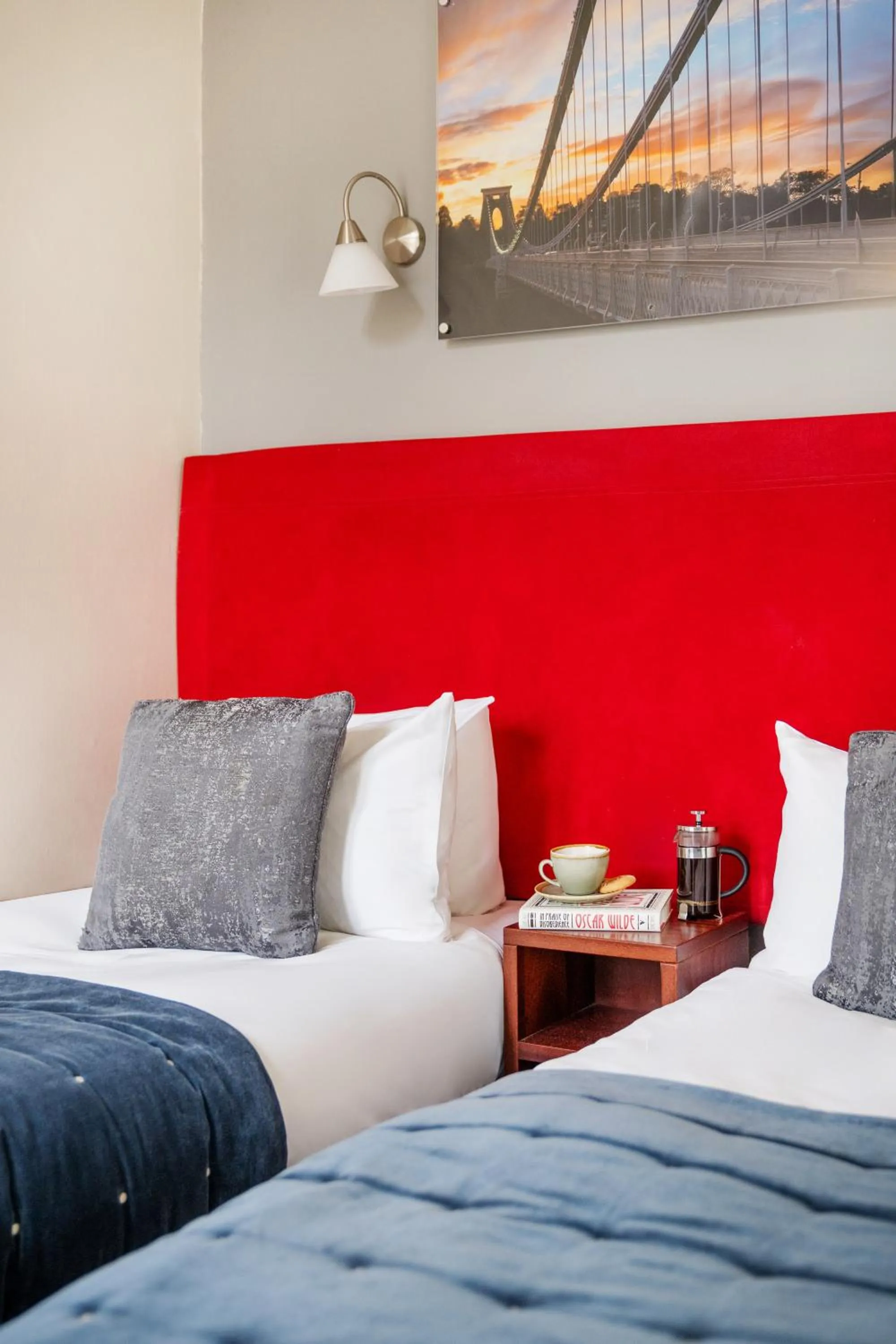 Bed in The Clifton Hotel Bristol