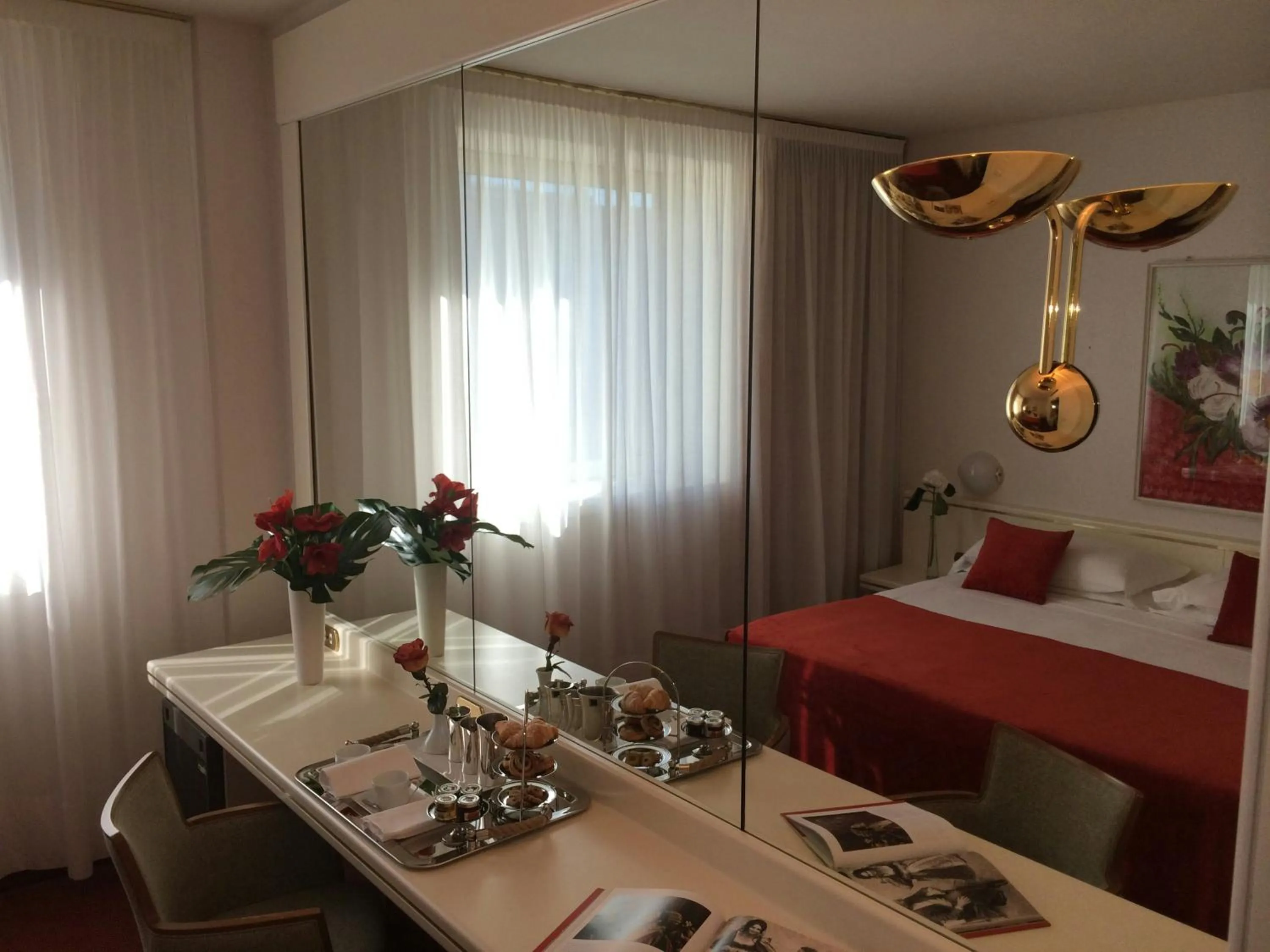 Bedroom in Starhotels Cristallo Palace