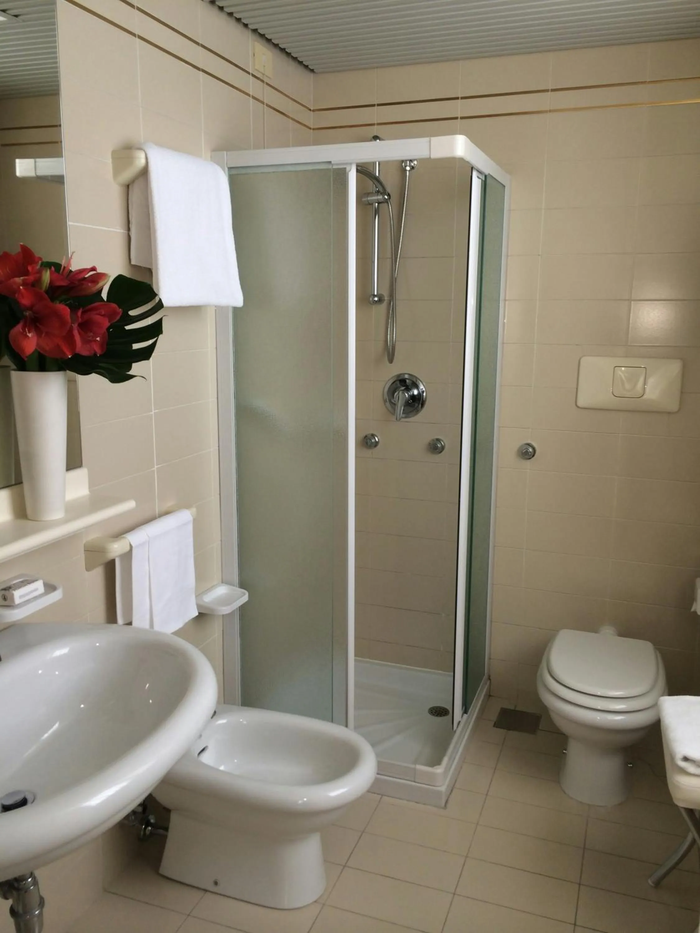 Bathroom in Starhotels Cristallo Palace