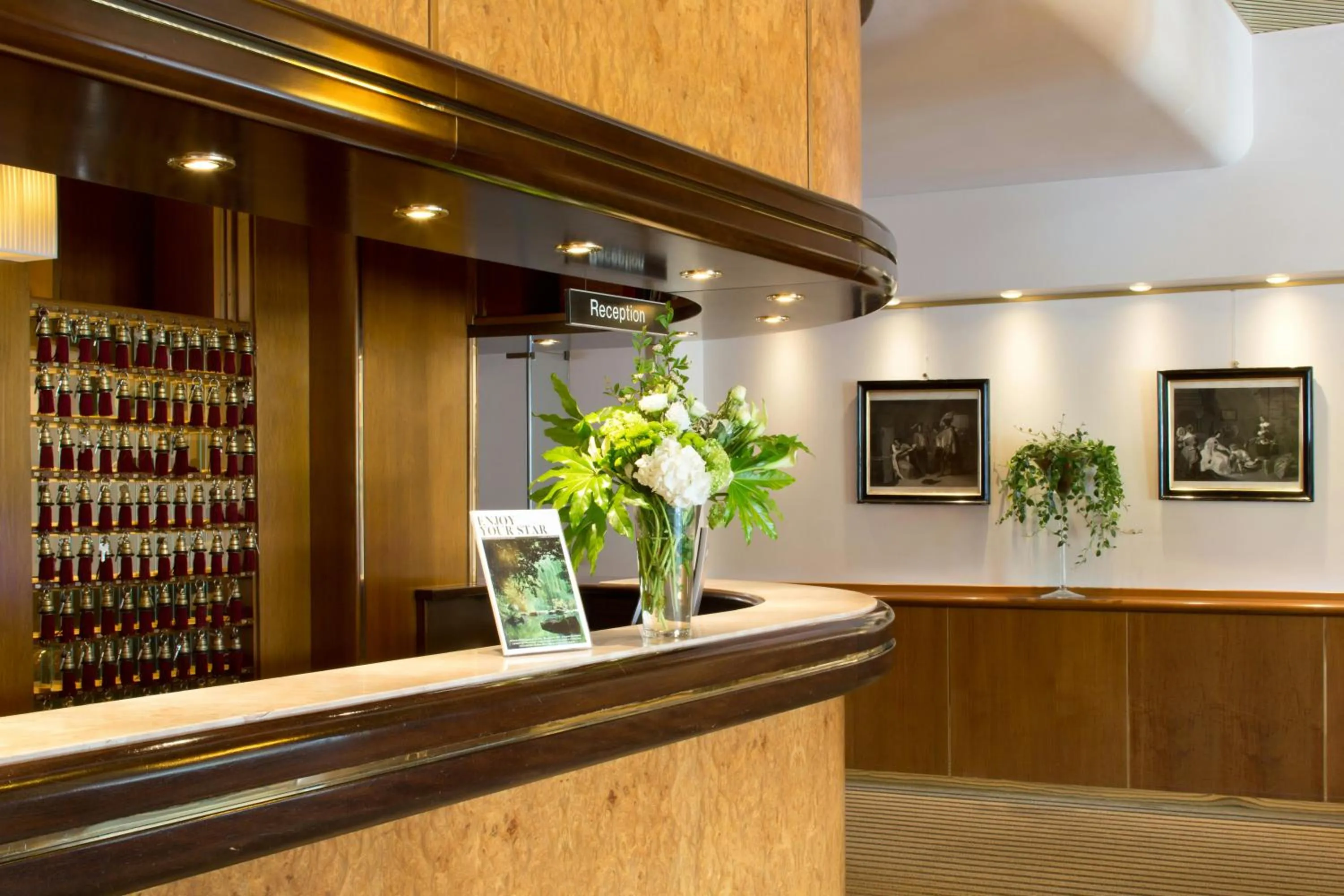 Lobby or reception in Starhotels Cristallo Palace