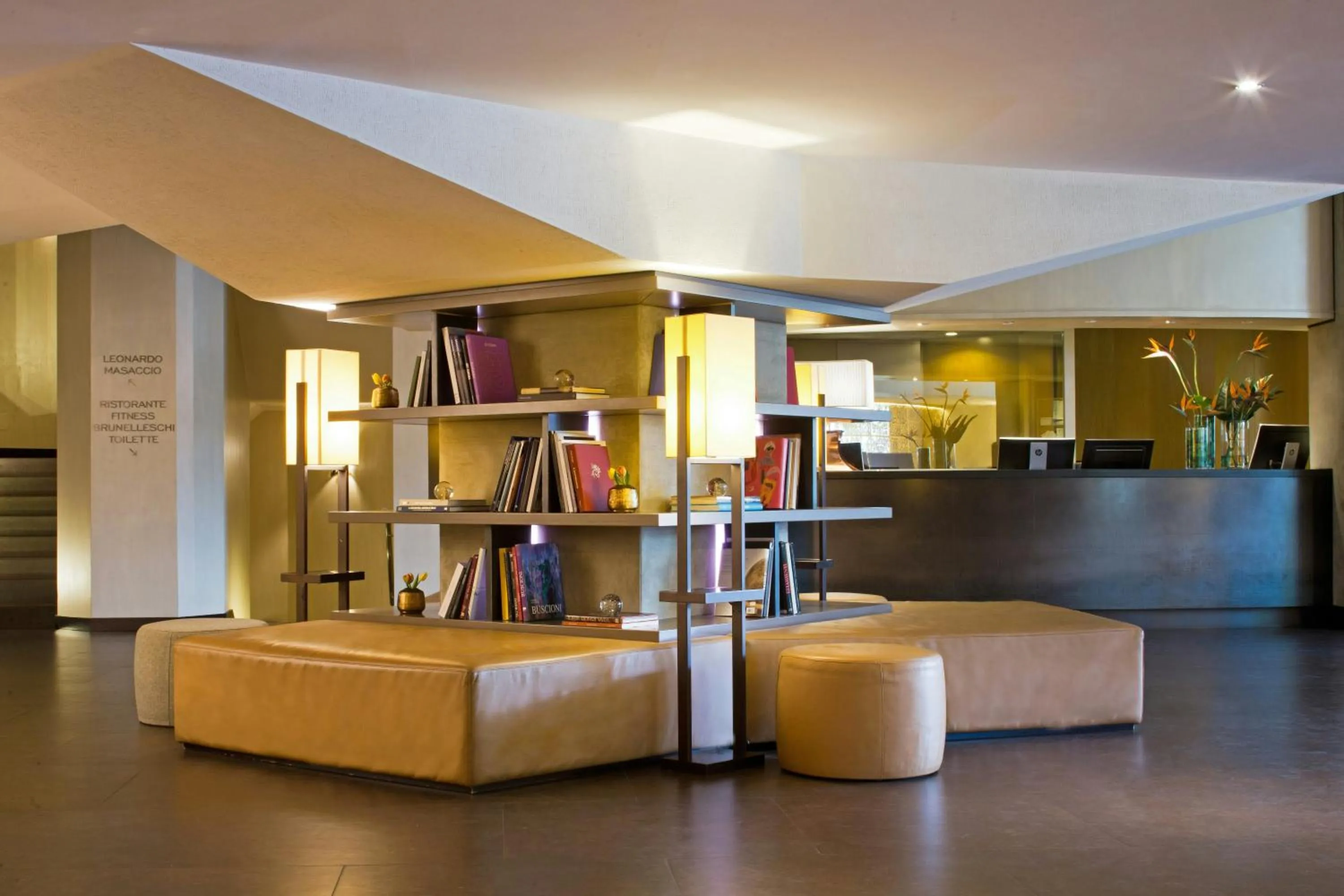 Lobby or reception in Starhotels Michelangelo Florence