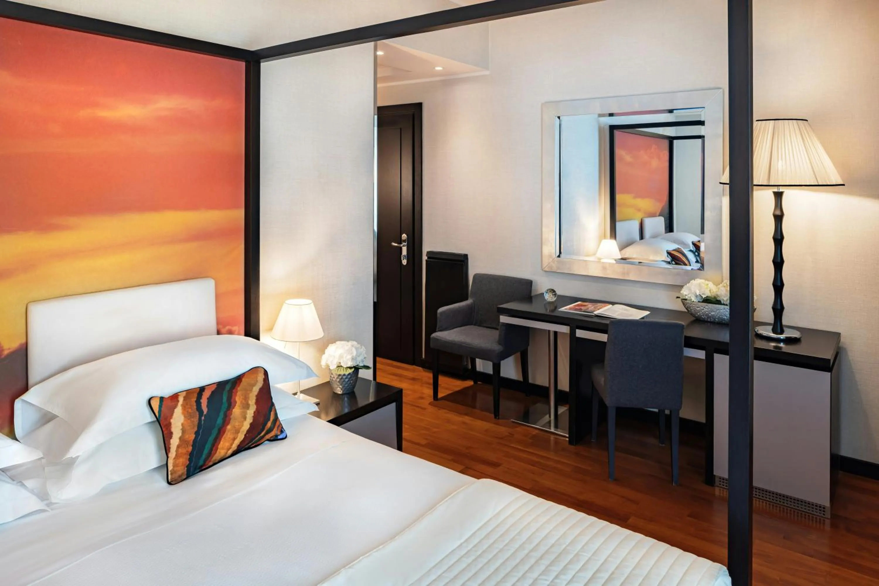 Bedroom, Bed in Starhotels Anderson