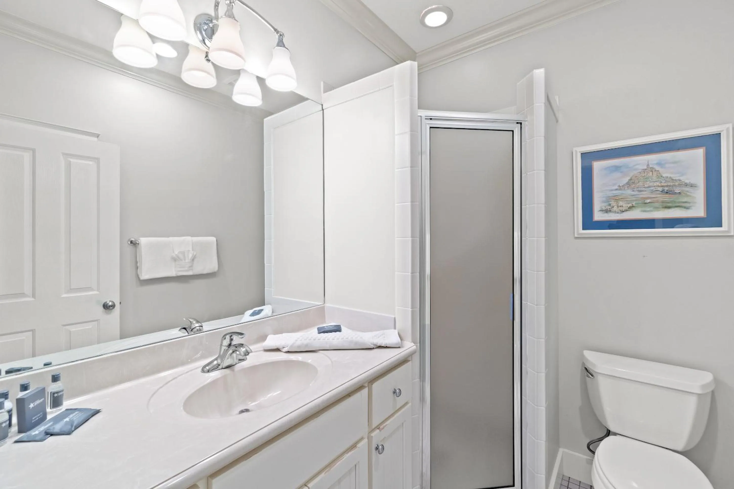 Shower in La Valencia Villas