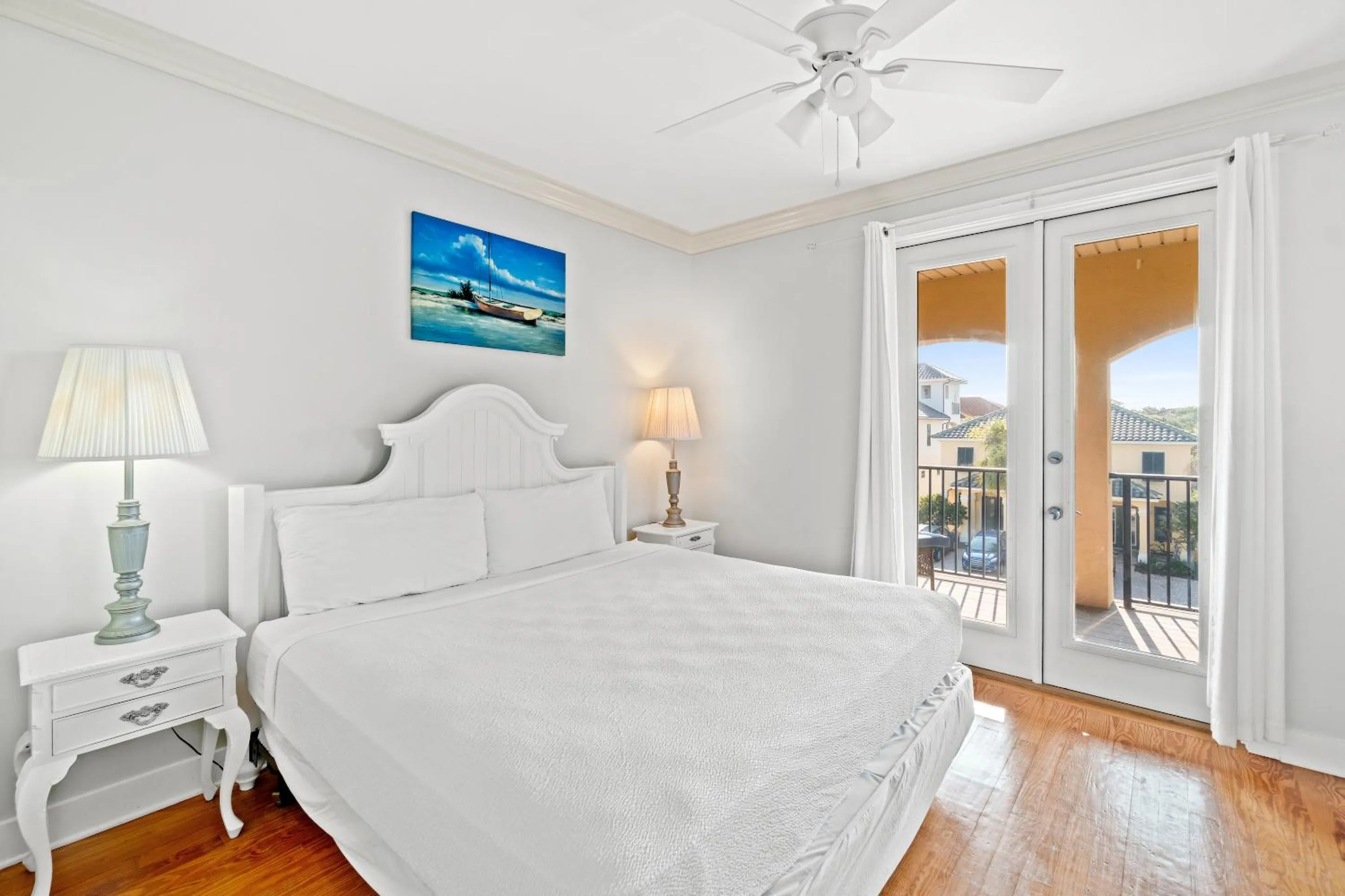 Bed in La Valencia Villas