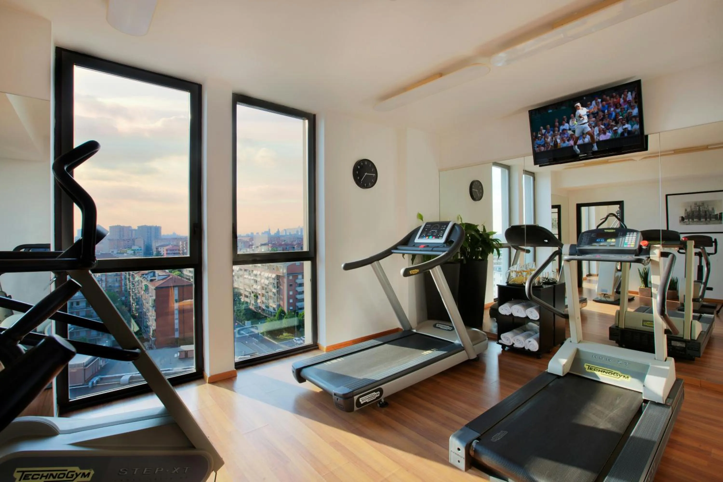 Fitness centre/facilities in Starhotels Business Palace
