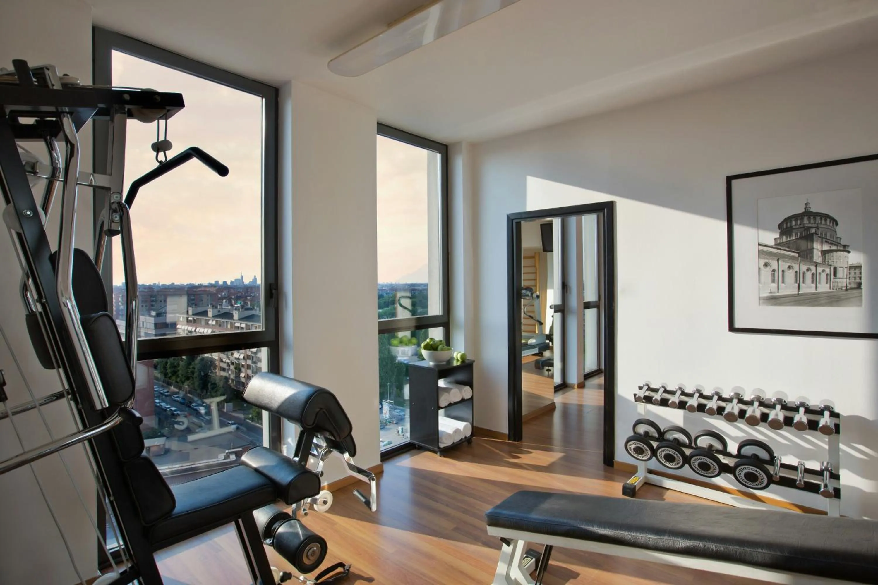 Fitness centre/facilities in Starhotels Business Palace