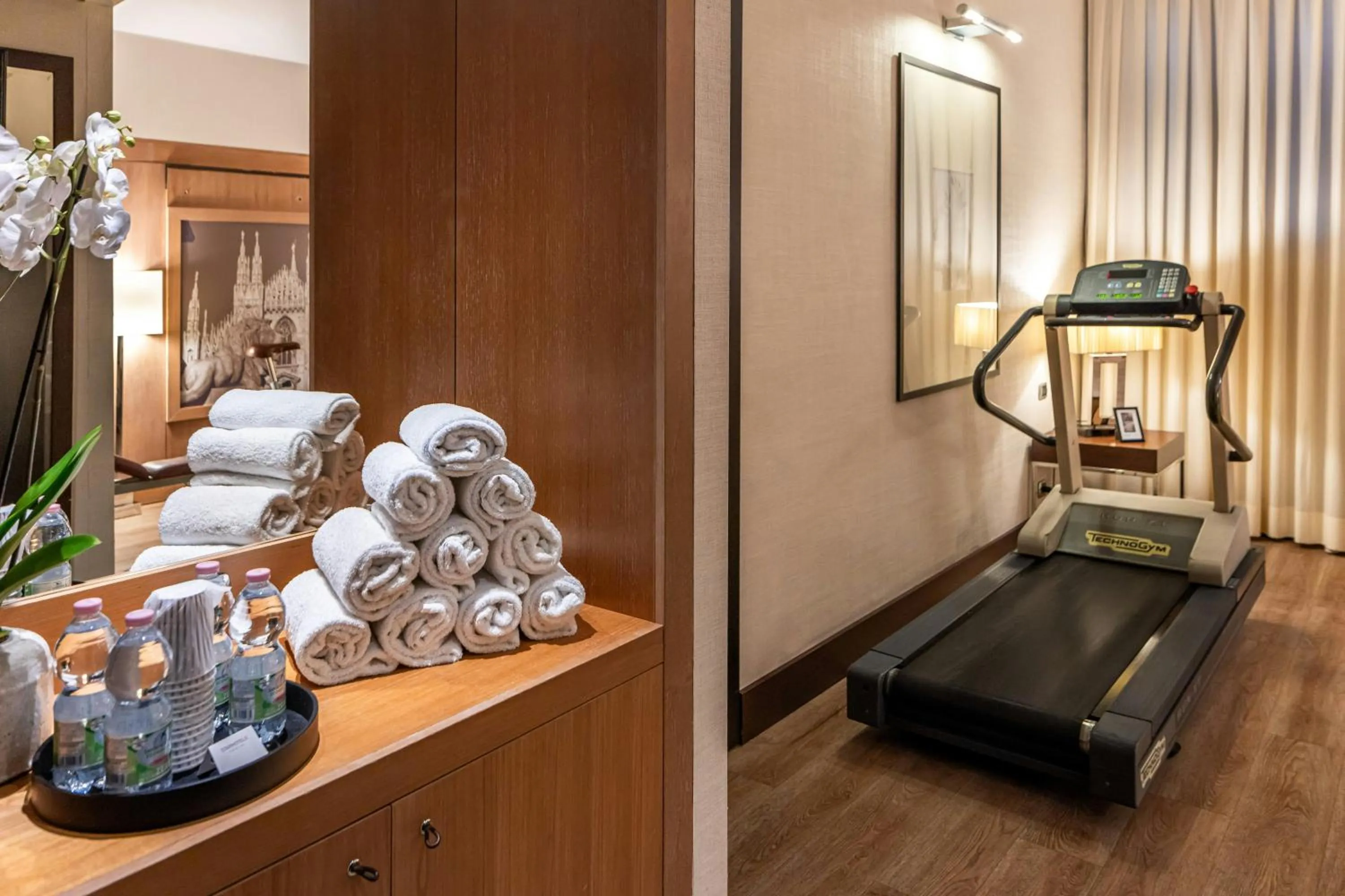 Fitness centre/facilities in Starhotels Ritz