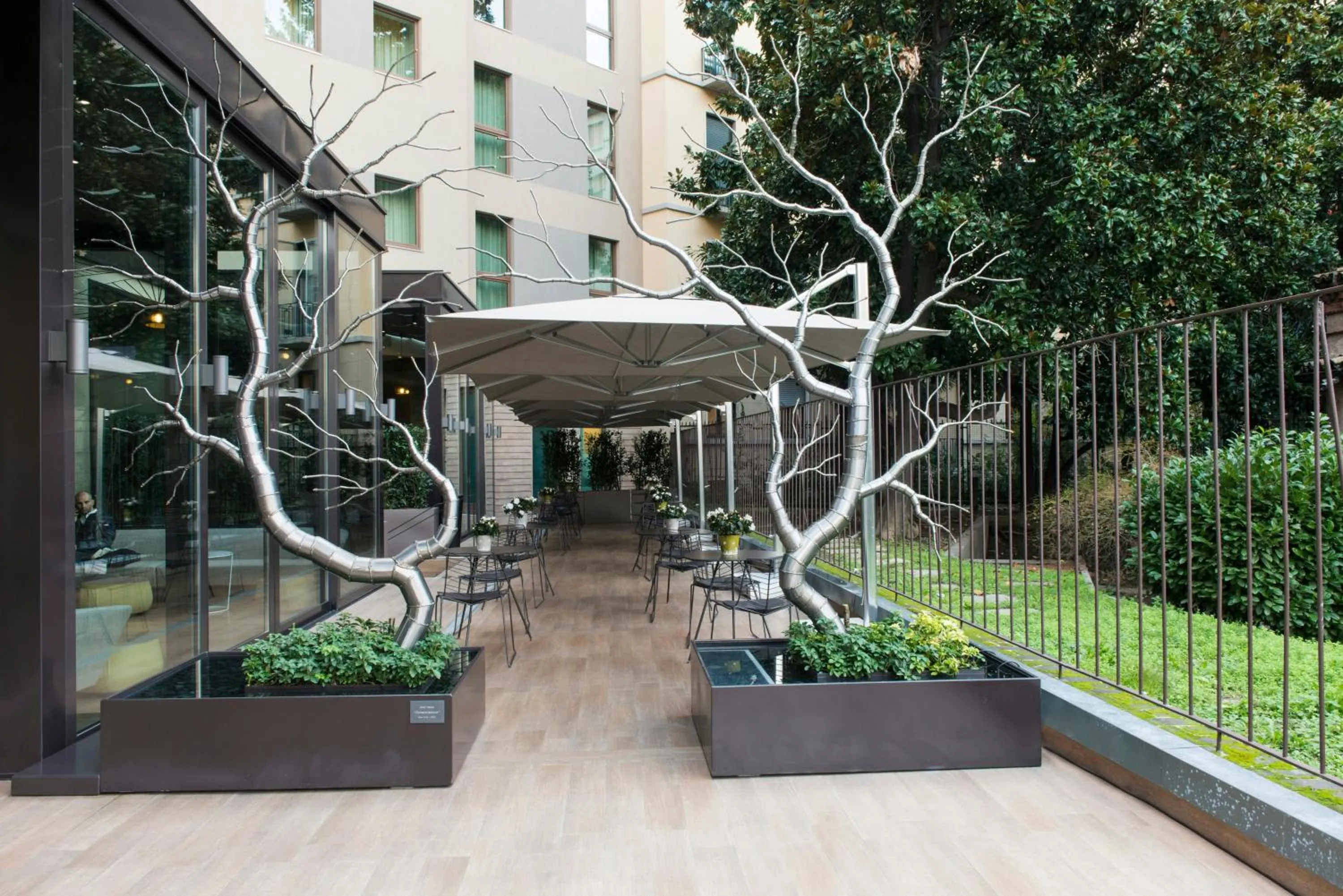 Property building in Starhotels Echo