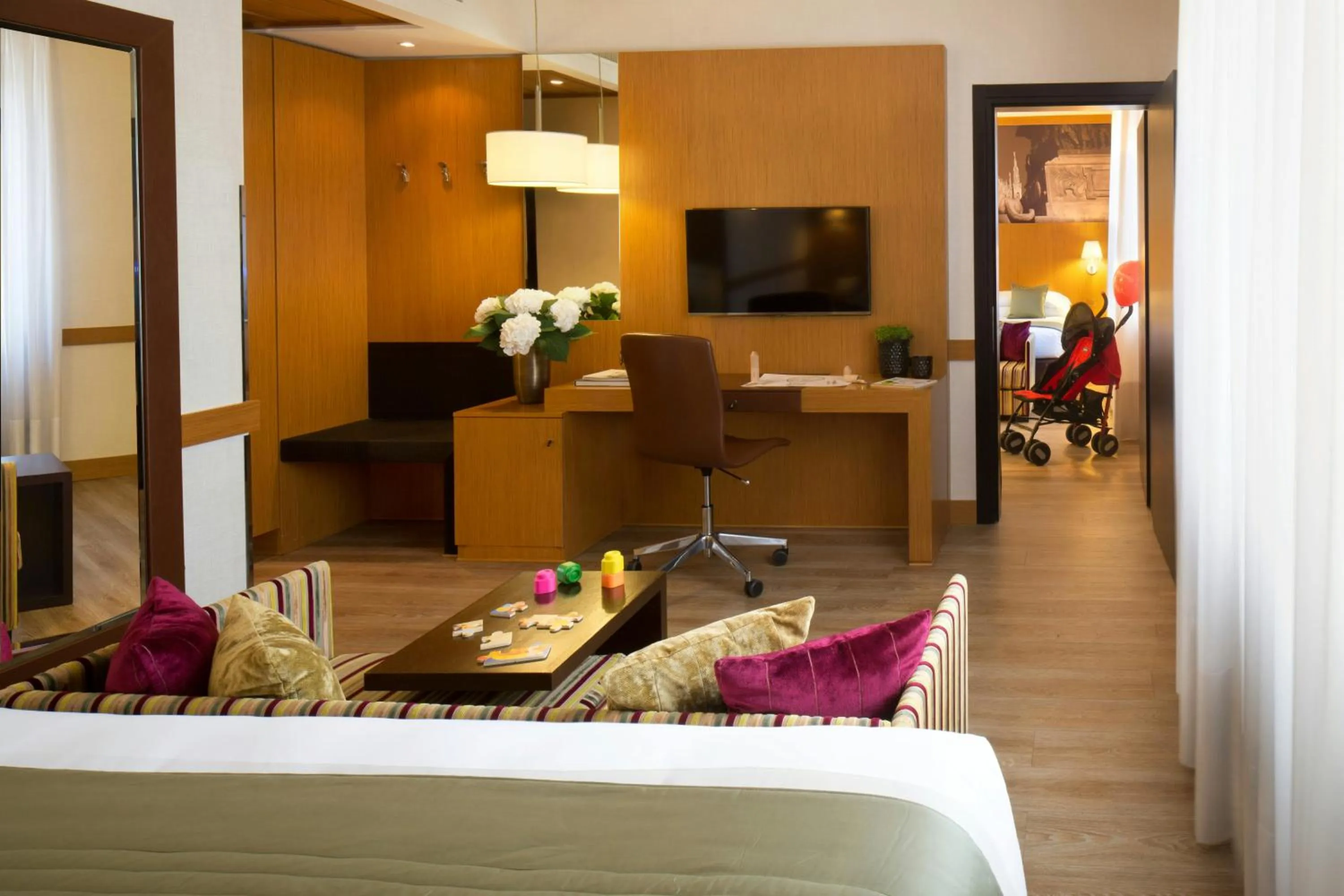 Bedroom in Starhotels Tourist