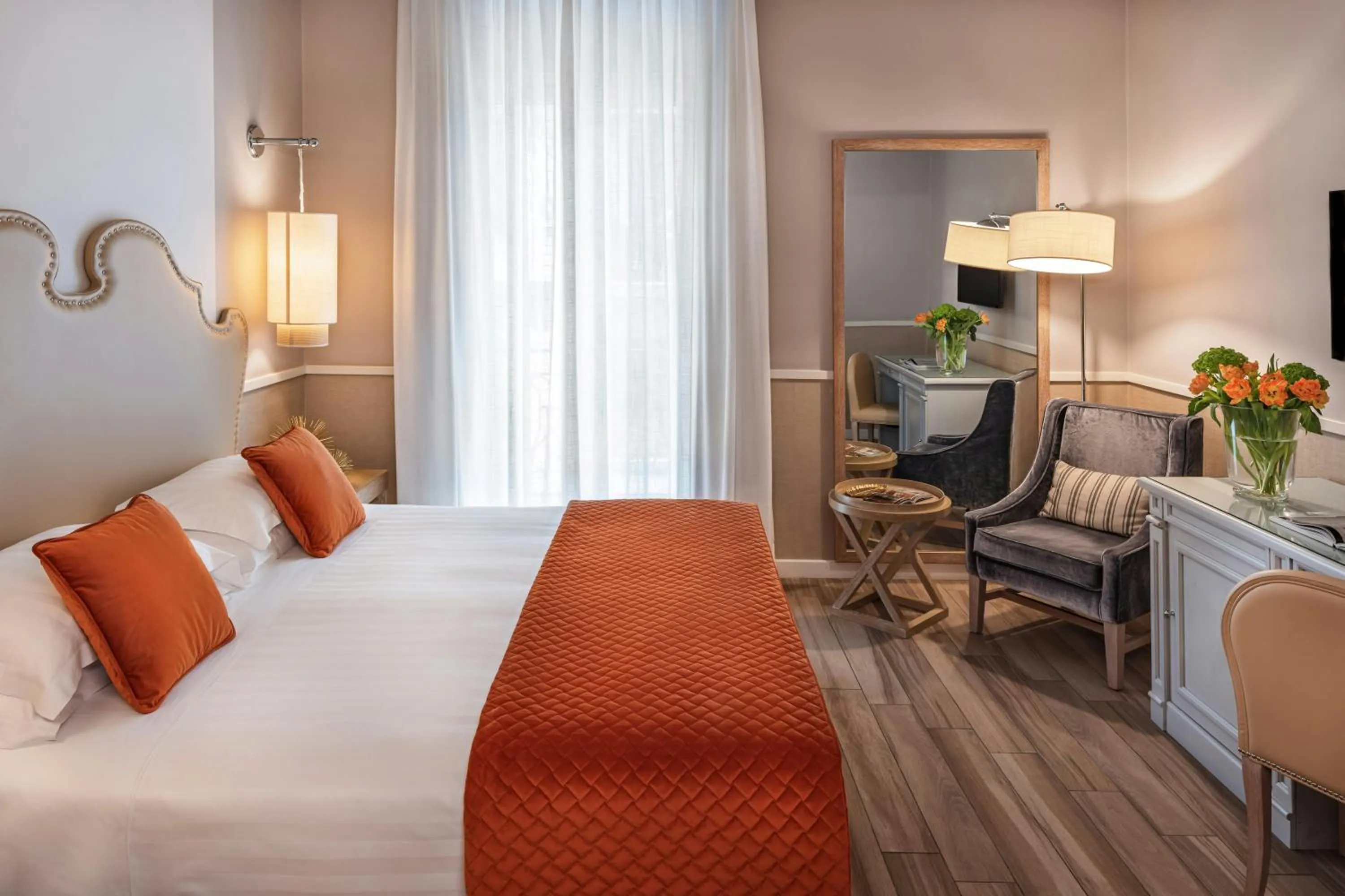 Bedroom, Bed in Starhotels Terminus