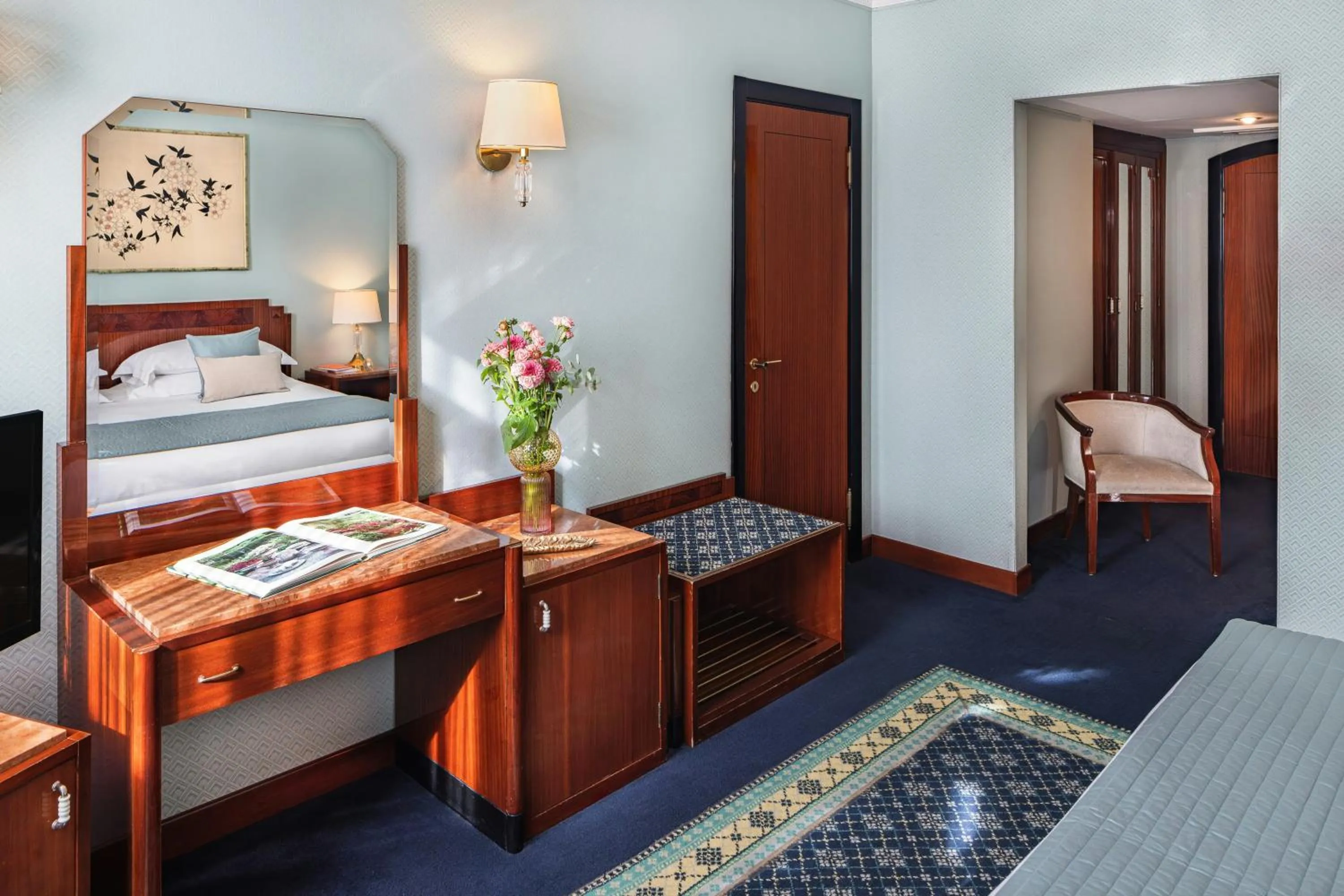 Bedroom, Bed in Starhotels Du Parc