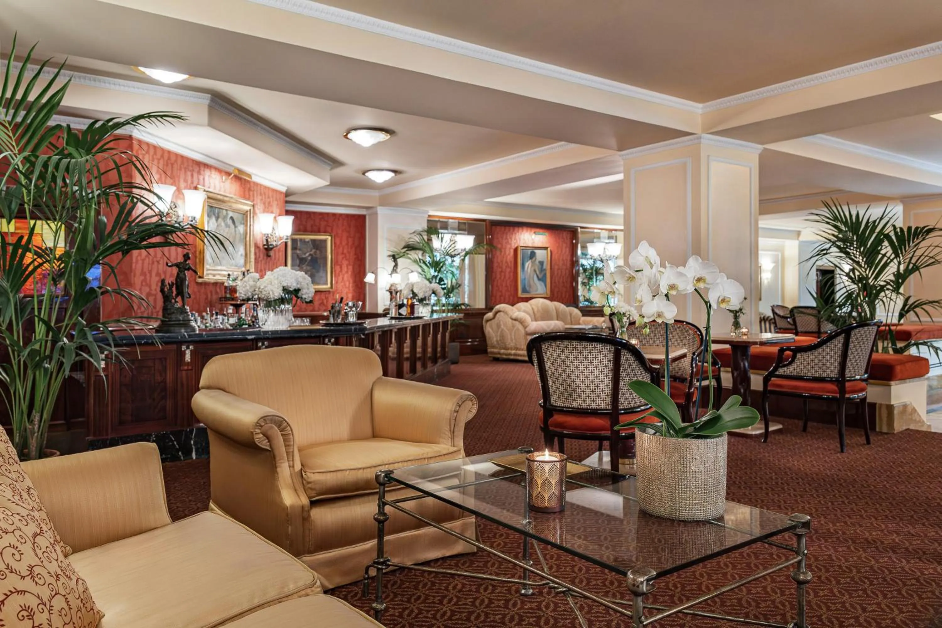 Lounge or bar in Starhotels Du Parc