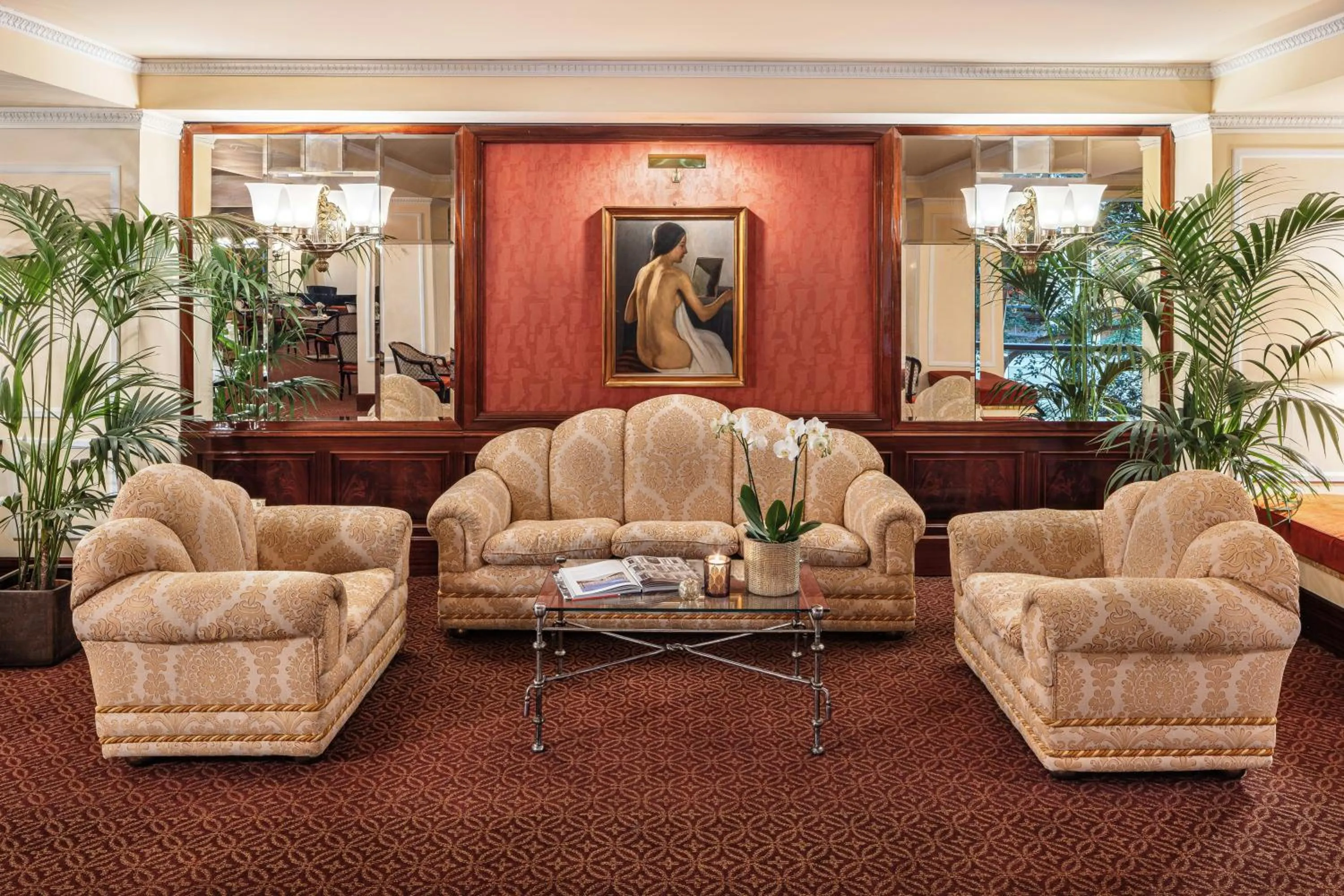 Lounge or bar in Starhotels Du Parc