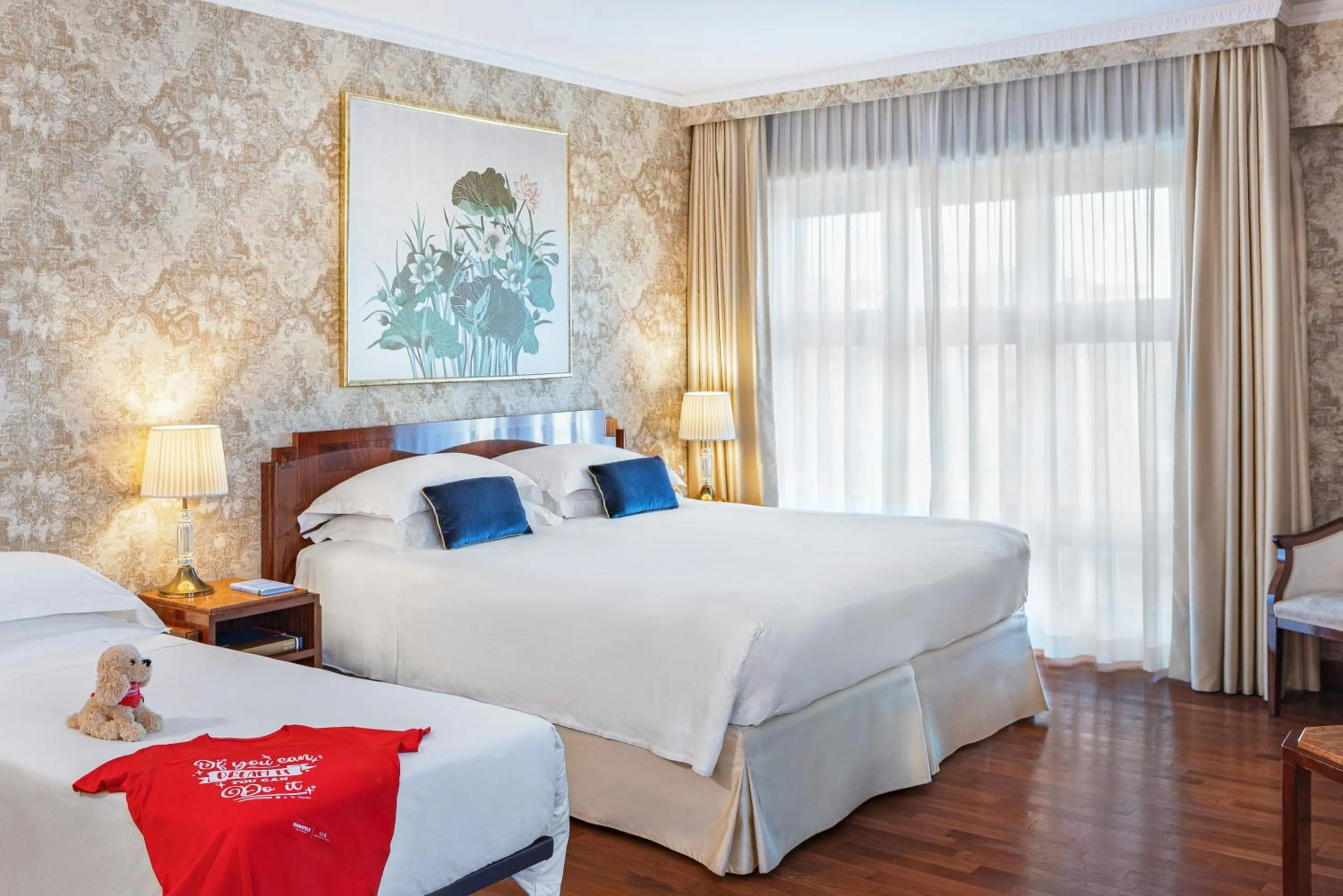 Bedroom, Bed in Starhotels Du Parc