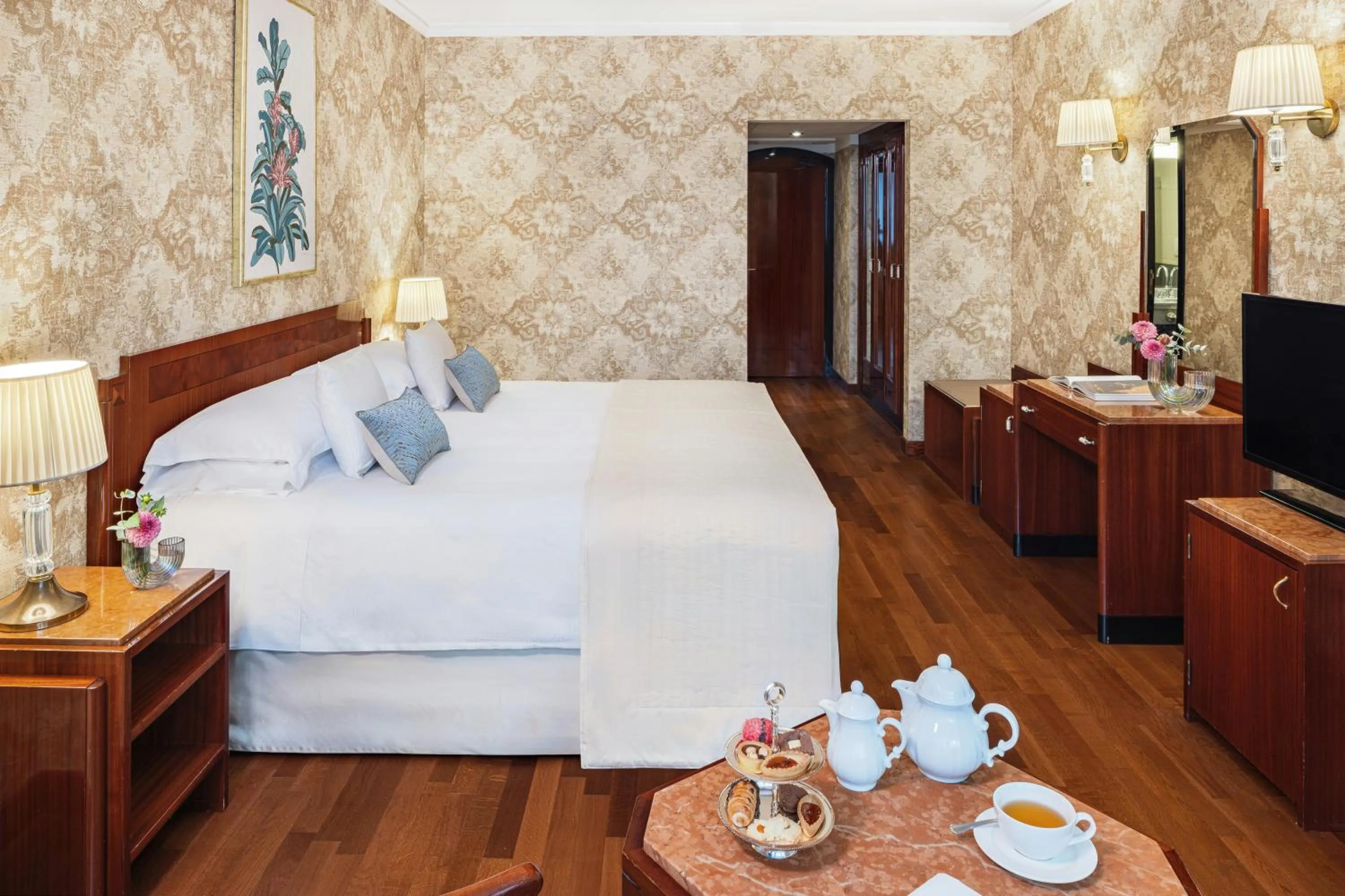 Bedroom, Bed in Starhotels Du Parc