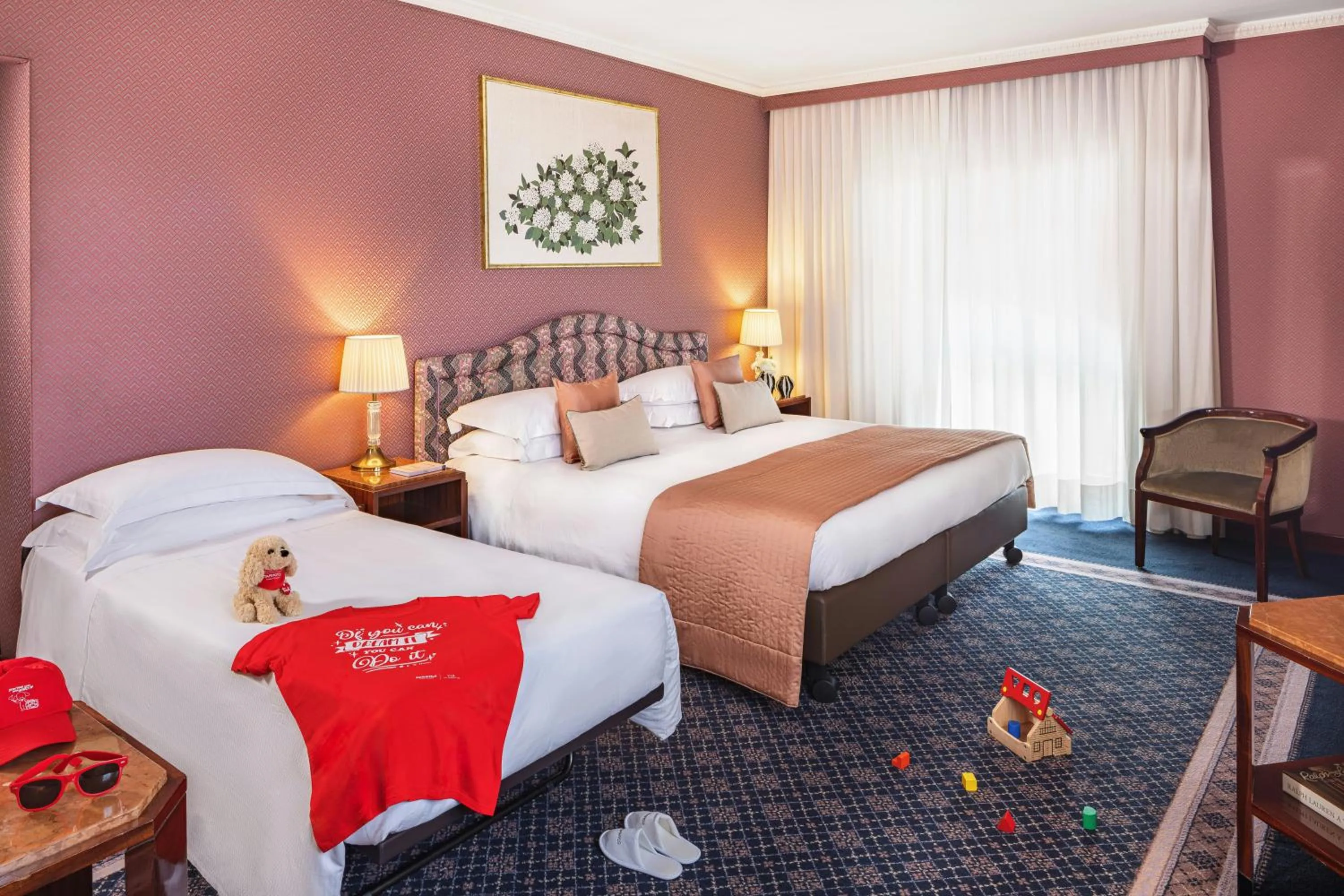 Bedroom, Bed in Starhotels Du Parc